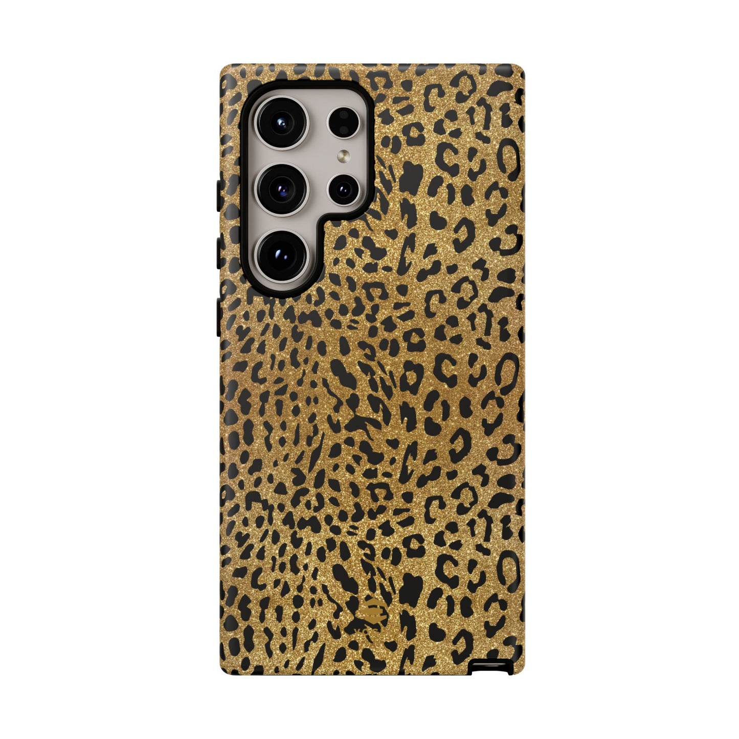 Gold Leopard Print Samsung Tough Case