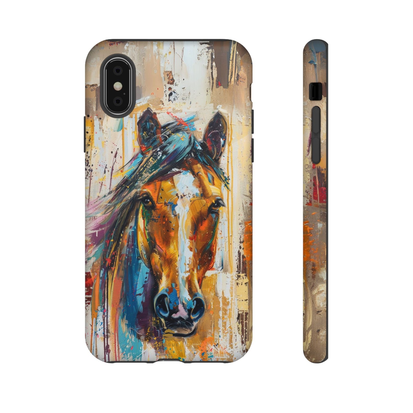 Horse Art iPhone Case - Brown - Though Phone Case