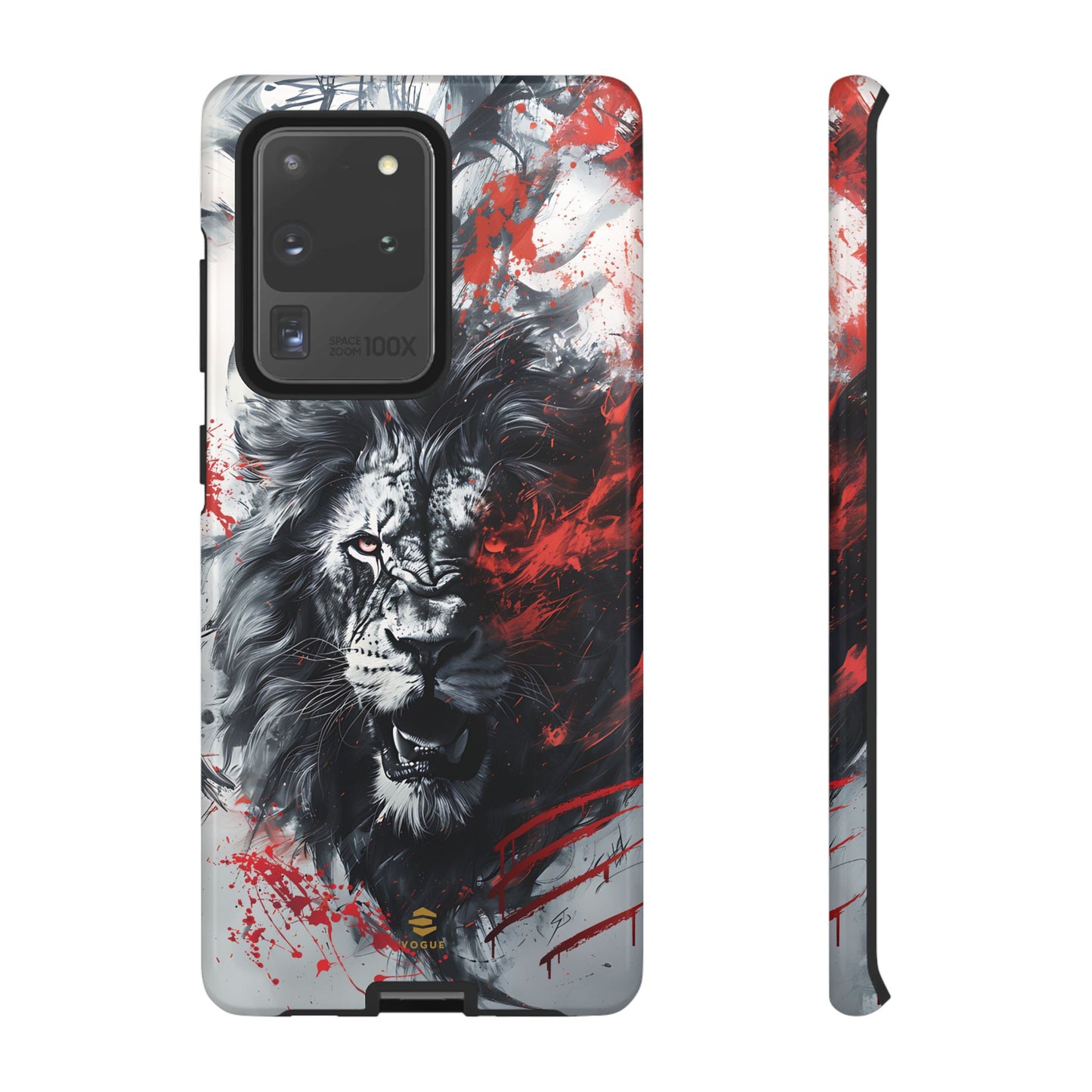 Lion Roaring Art Samsung Tough Case