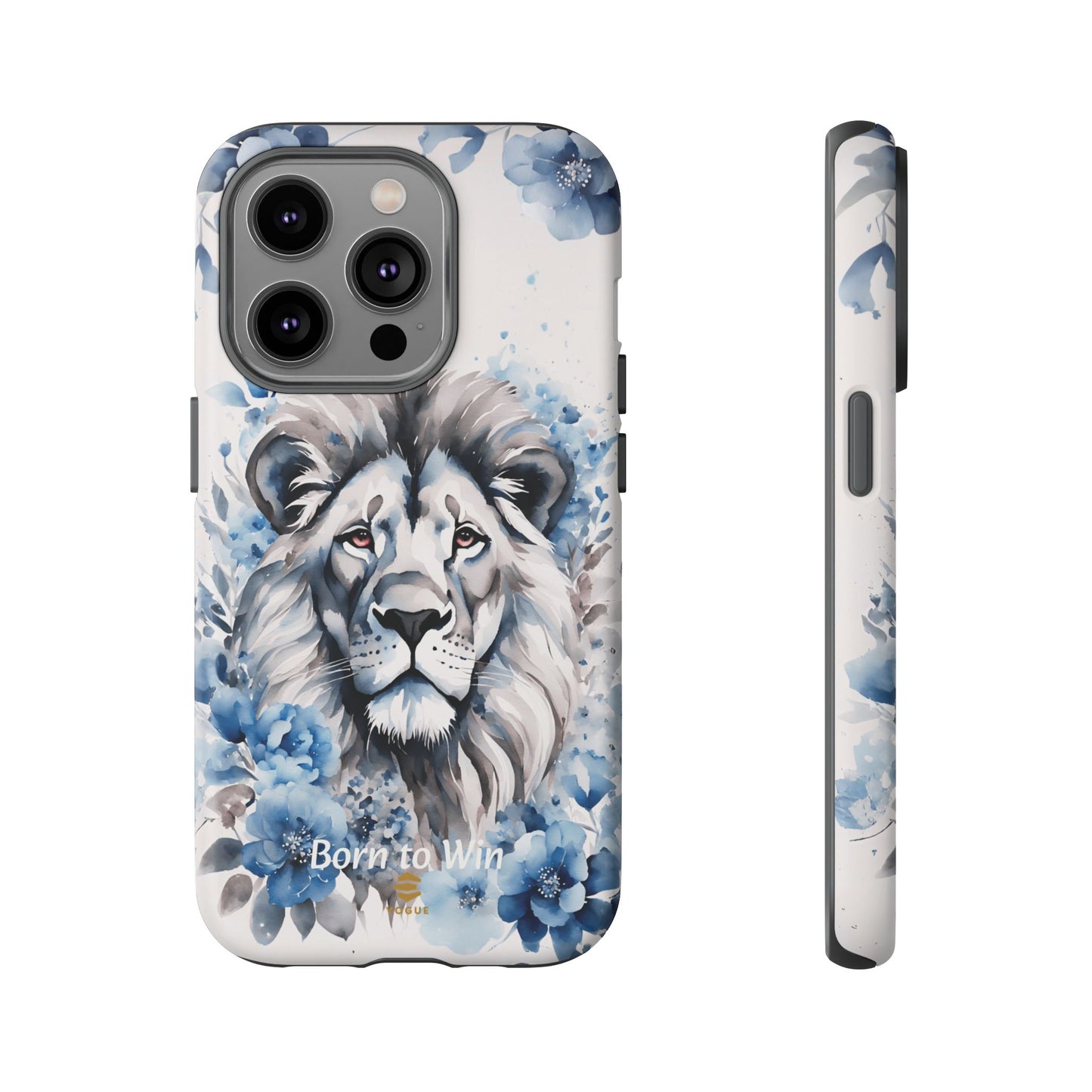 Lion Born to Win iPhone Tough Phone Case