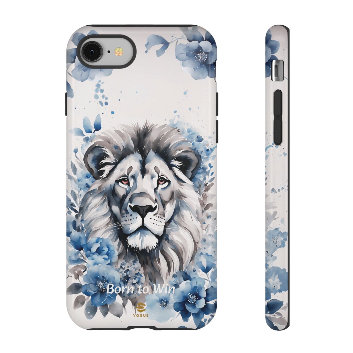 Lion Born to Win iPhone Tough Phone Case