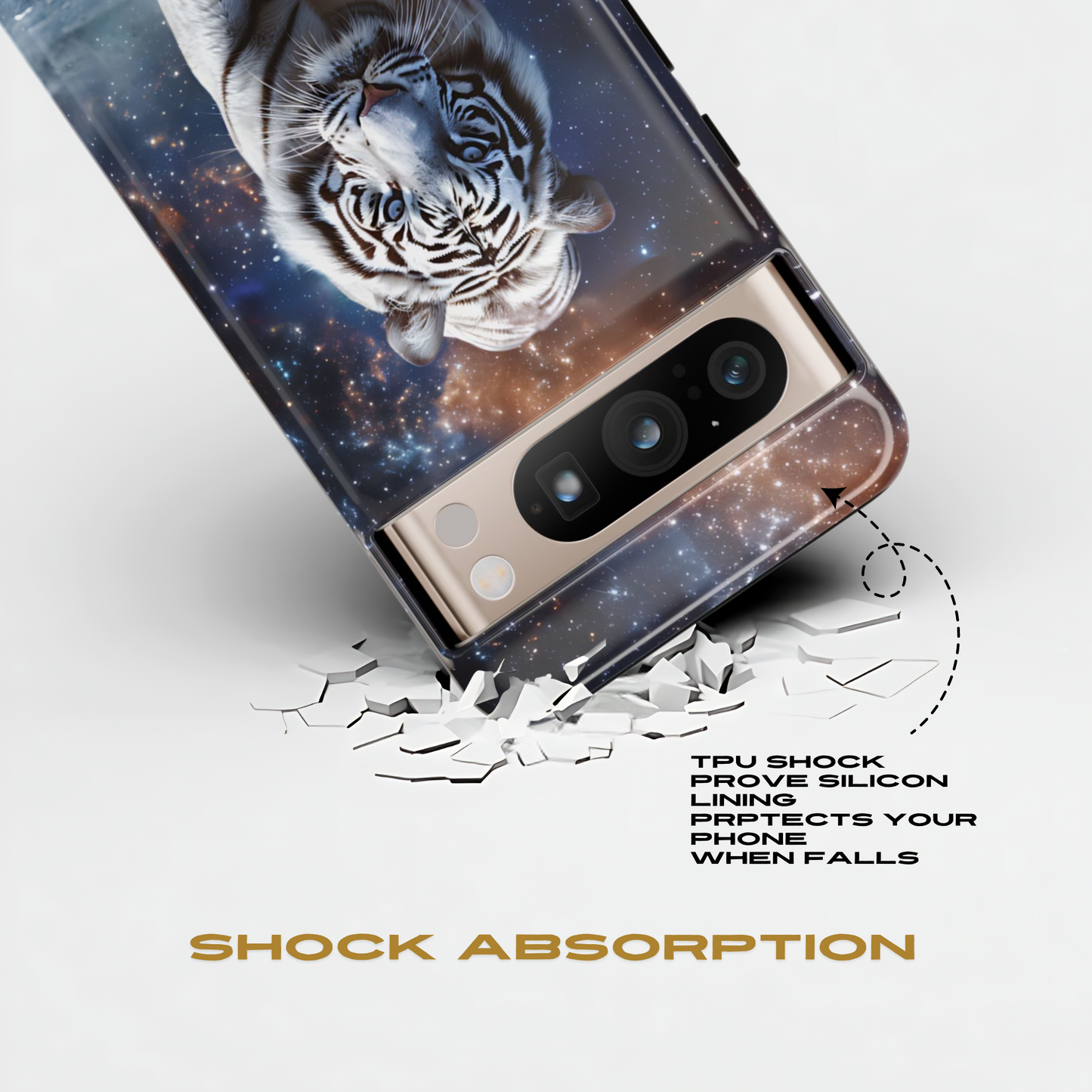 Funda para teléfono Google Pixel Galactic Guardian