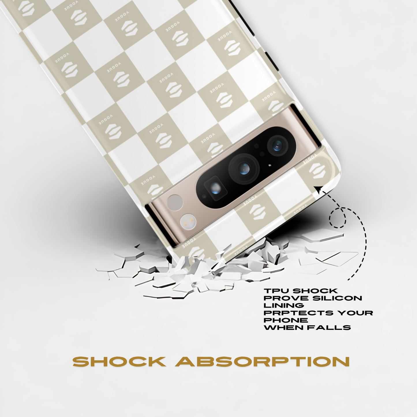 Funda con el logotipo de EVOGUE para Google