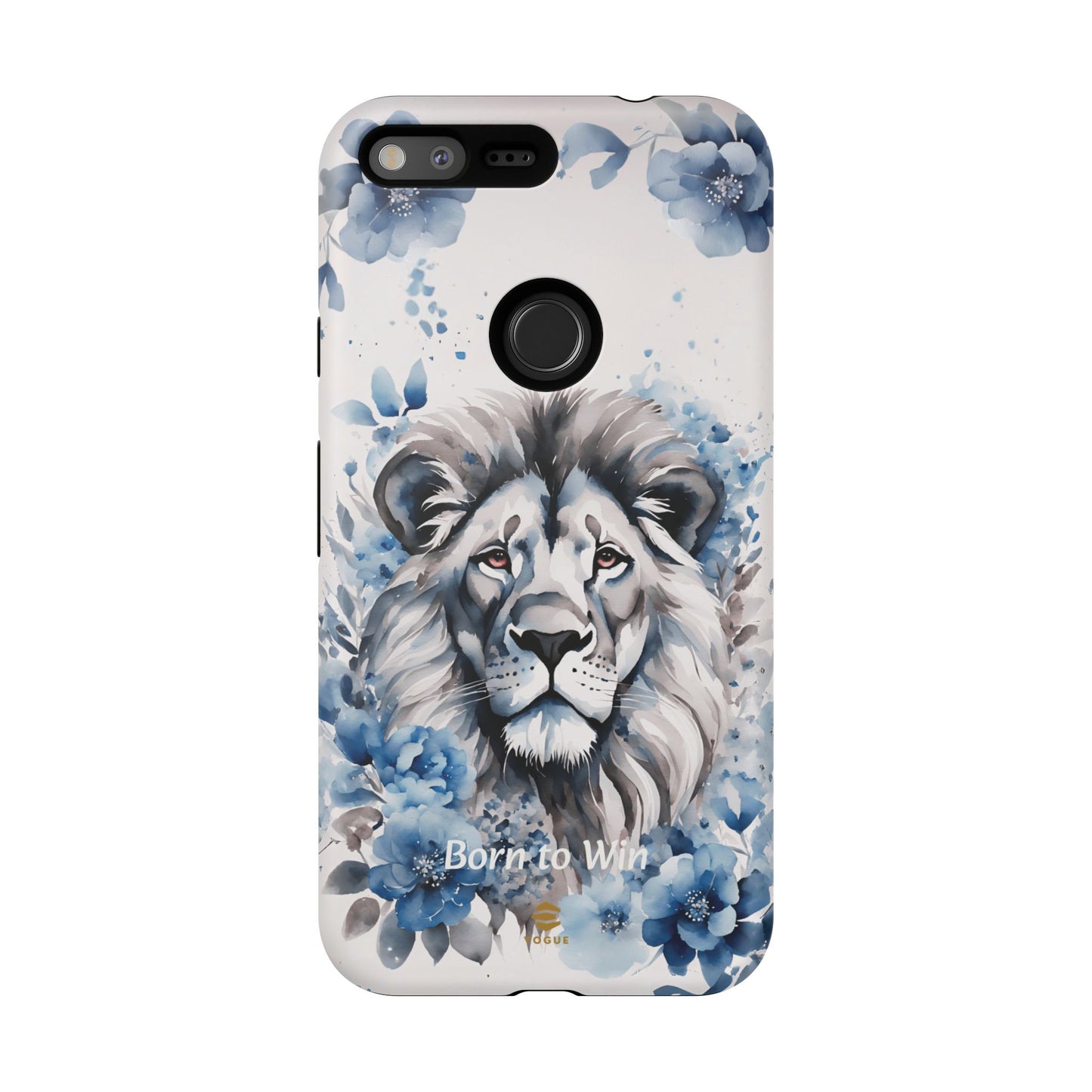 Lion Born to Win Google Pixel Tough Phone Case