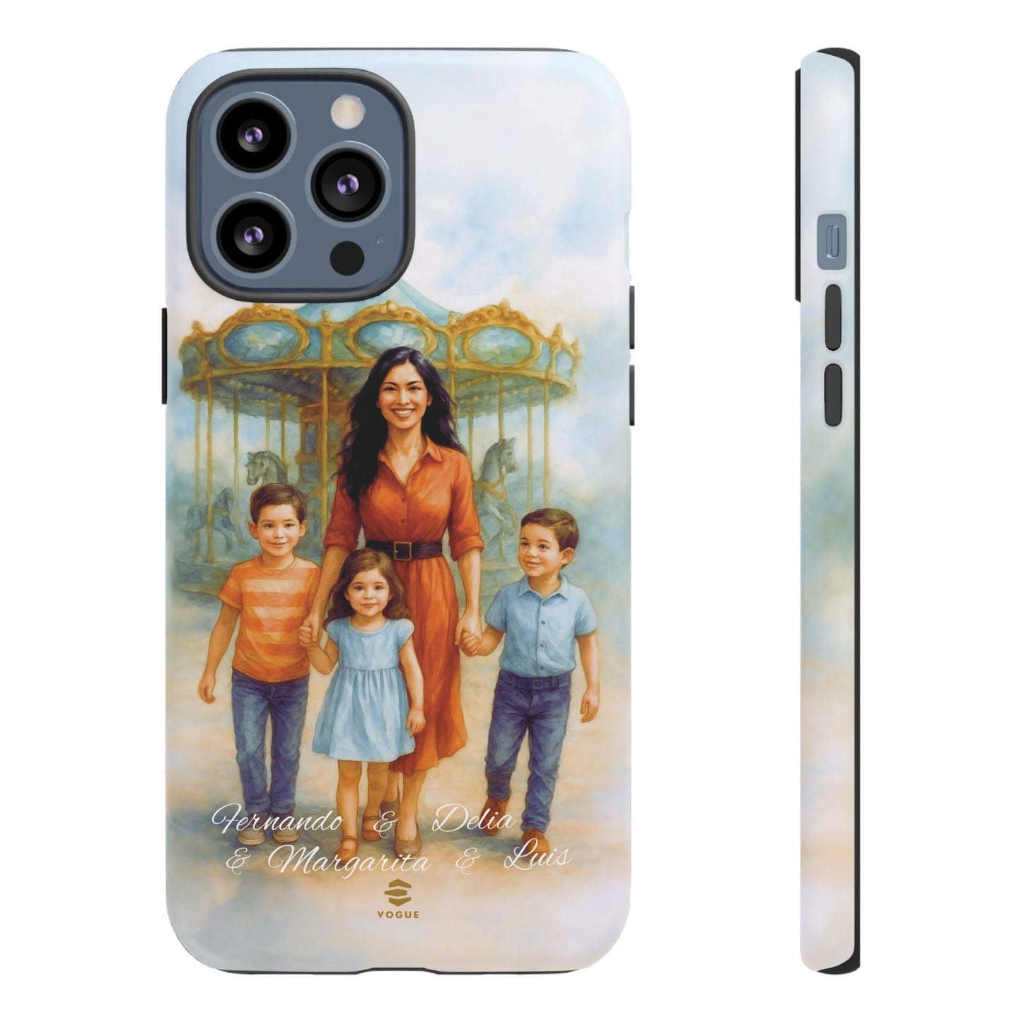 Custom Fun Family Day Phone Case for iPhone