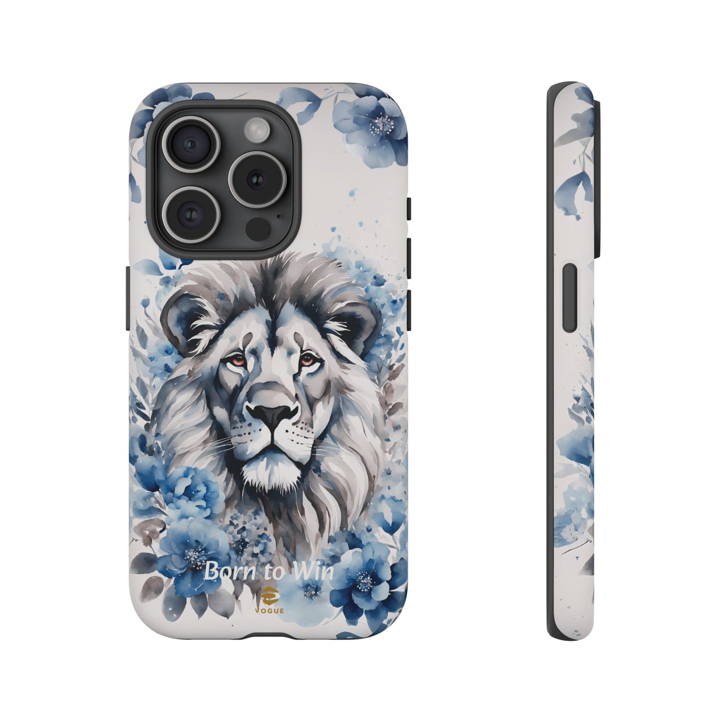 Lion Born to Win iPhone Tough Phone Case