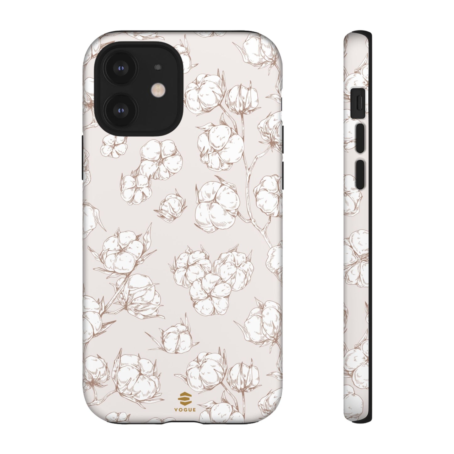 Funda para iPhone con diseño de campo de algodón