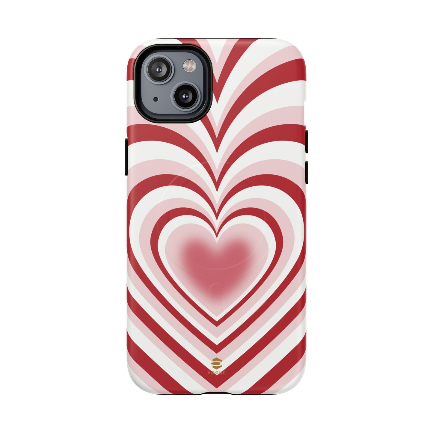 Red Hearts Design - Phone Case MagSafe, Love, Valentine's Day Gift for Her