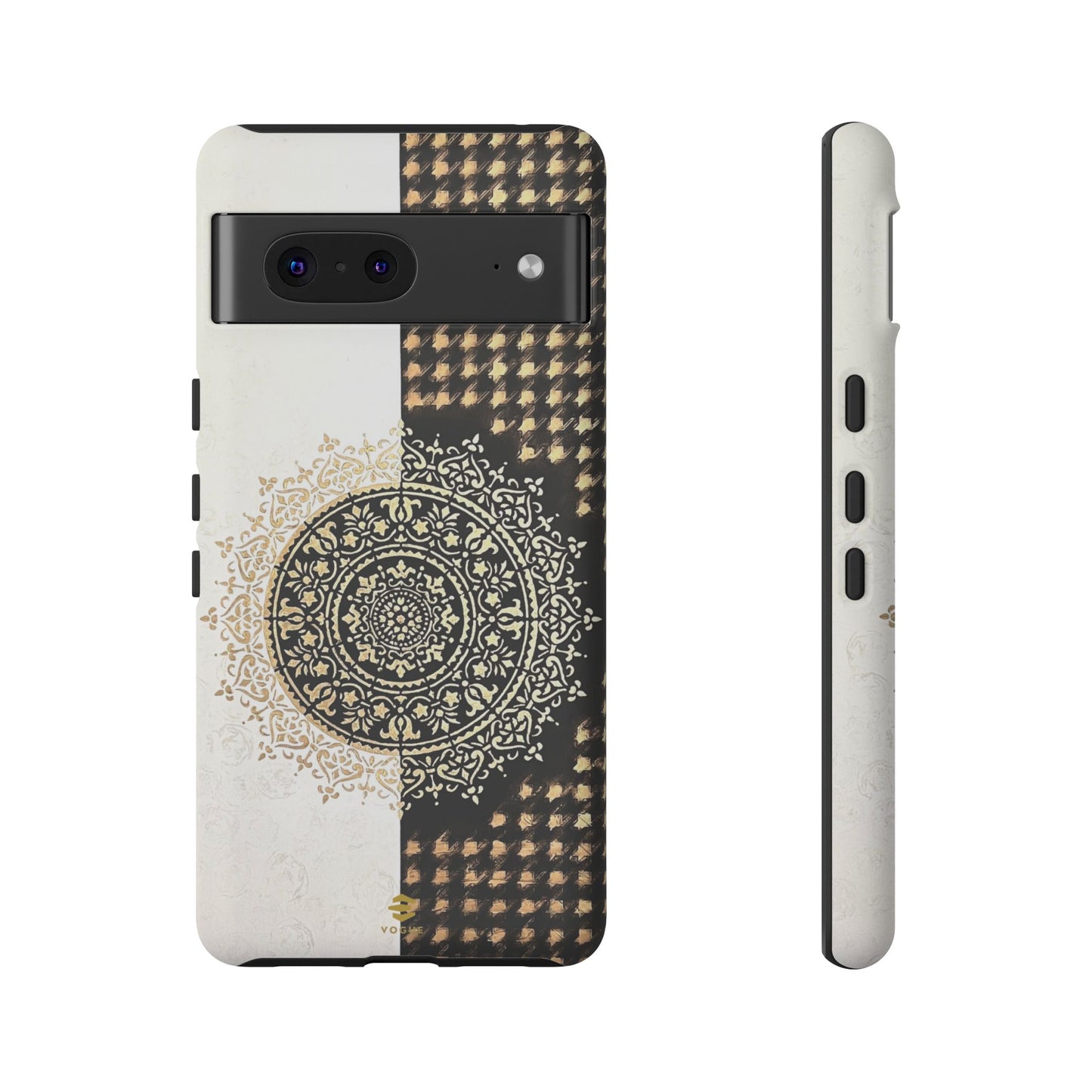 Estuche de Google con pintura abstracta de mandala