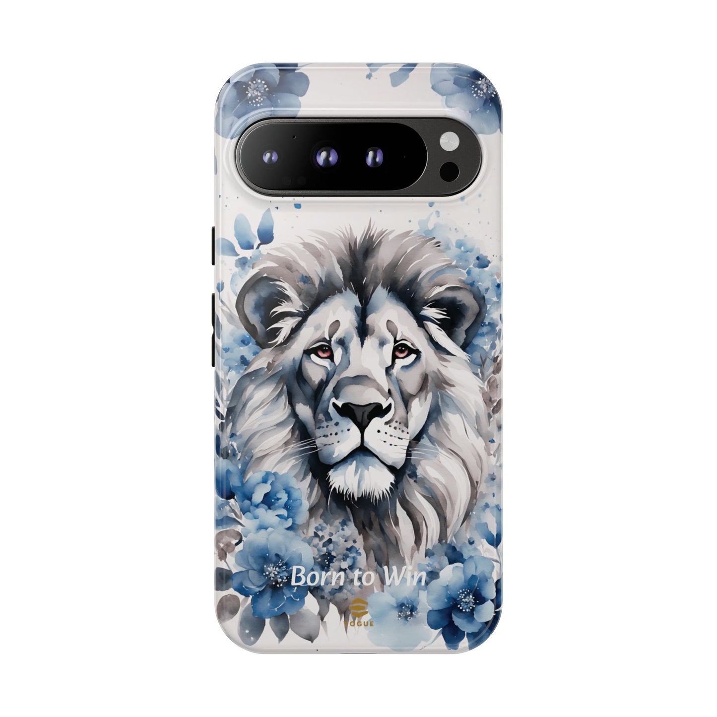 Lion Born to Win Google Pixel Tough Phone Case