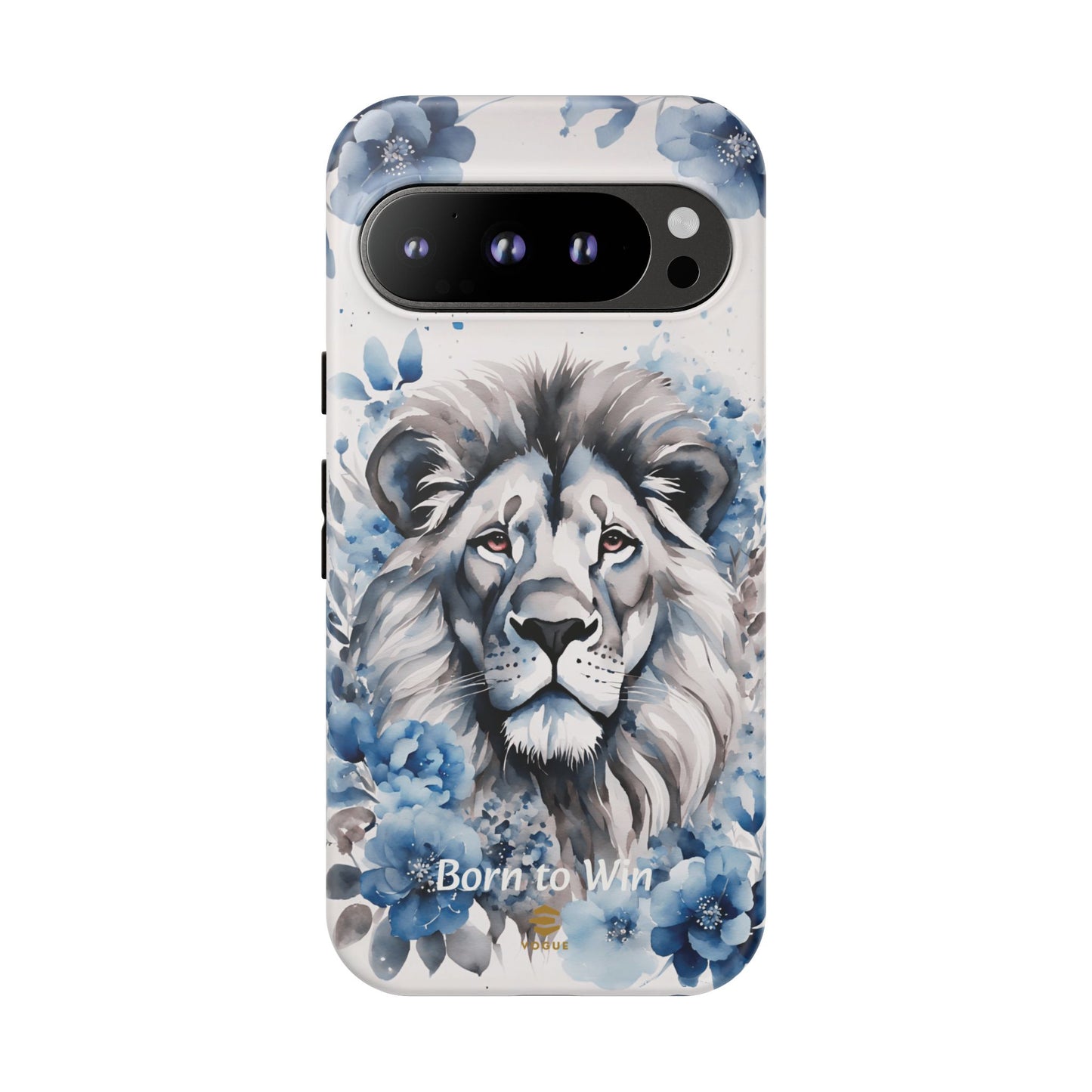 Lion Born to Win Google Pixel Tough Phone Case