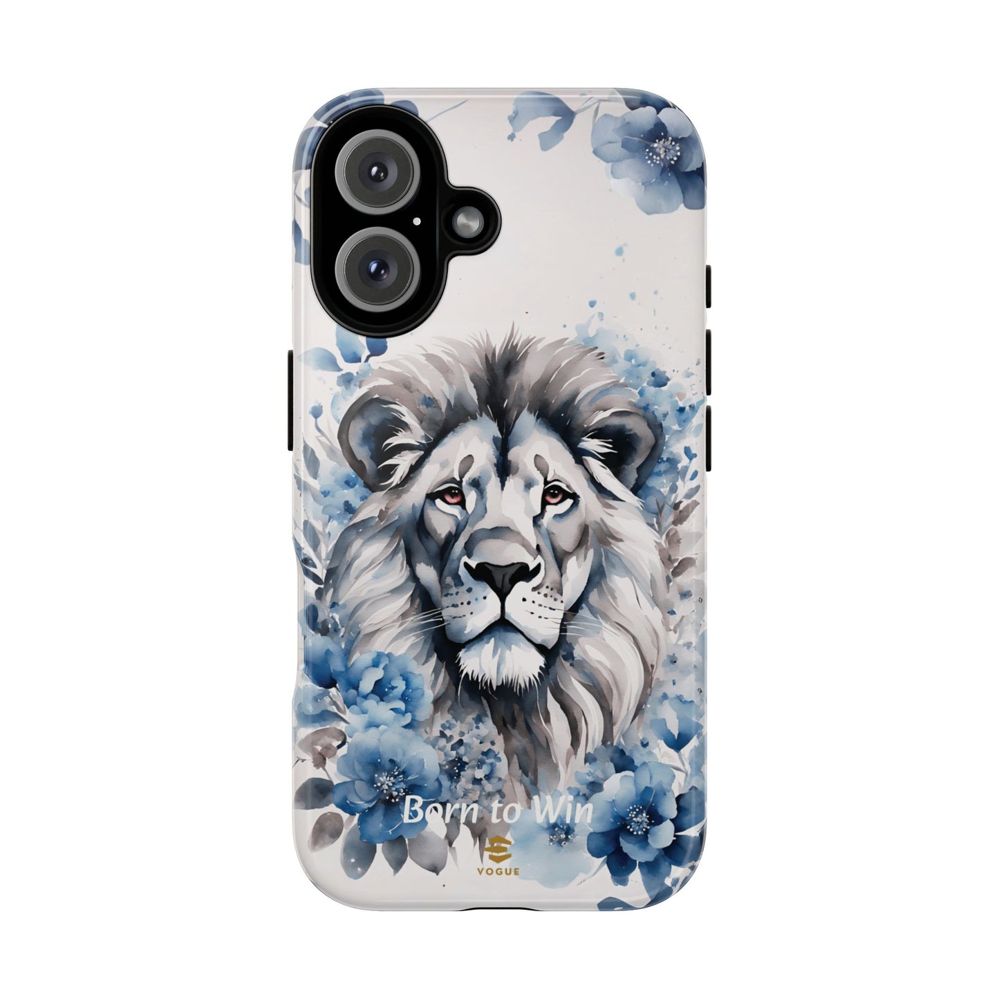 Lion Born to Win iPhone Tough Phone Case