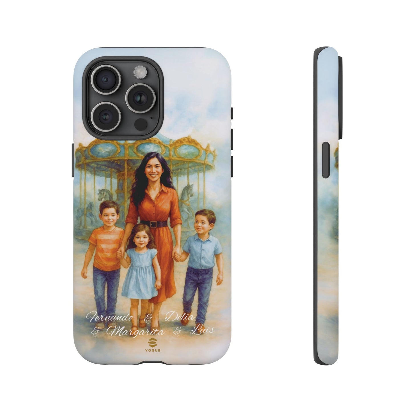 Custom Fun Family Day Phone Case for iPhone