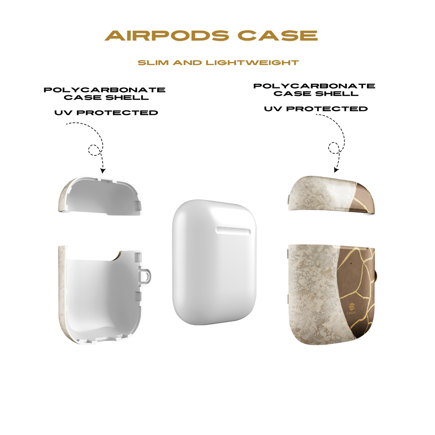 Sandstone Symphony AirPod-Hüllen