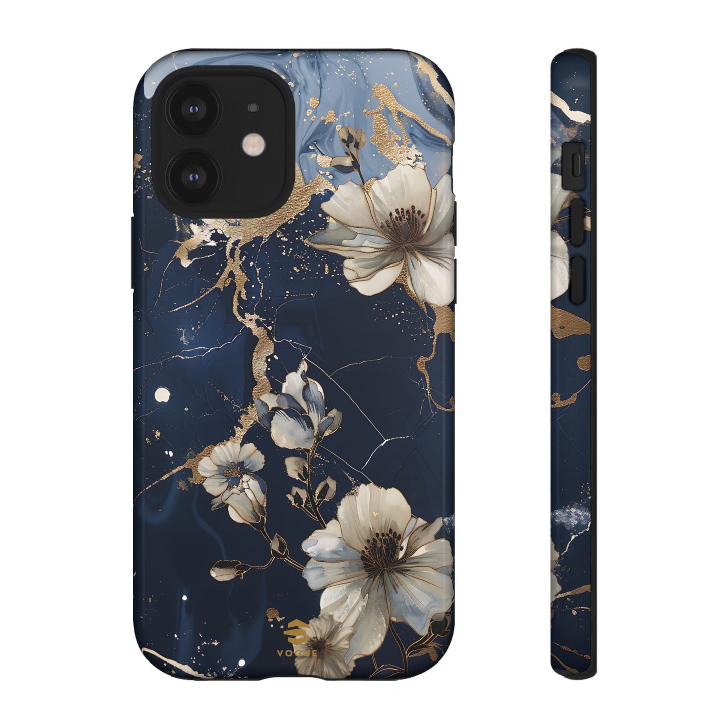 Marmor Blumenmuster iPhone-Hülle