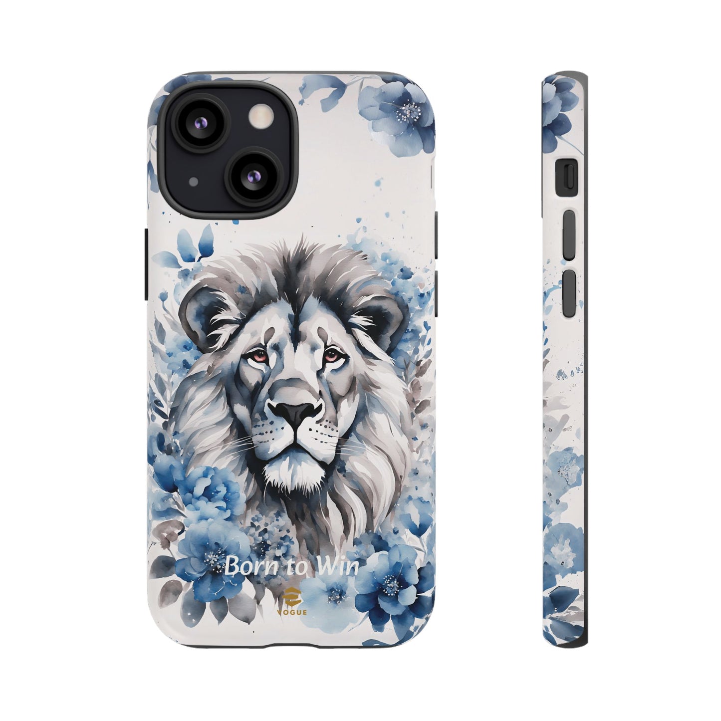 Lion Born to Win iPhone Tough Phone Case
