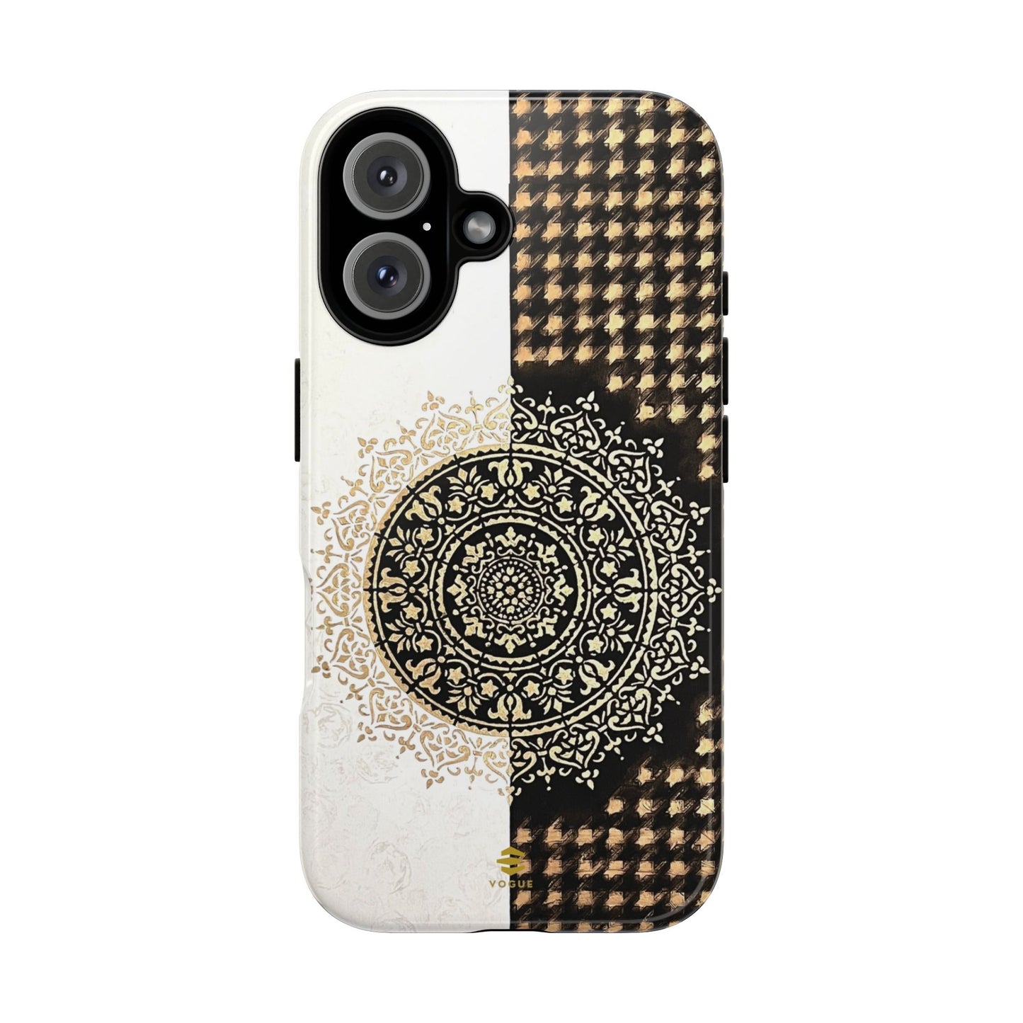 Funda para iPhone con pintura abstracta de mandala