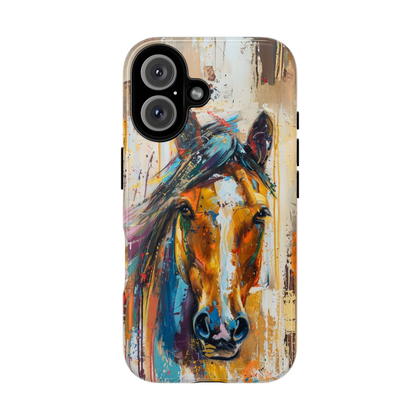 Horse Art iPhone Case - Brown - Though Phone Case