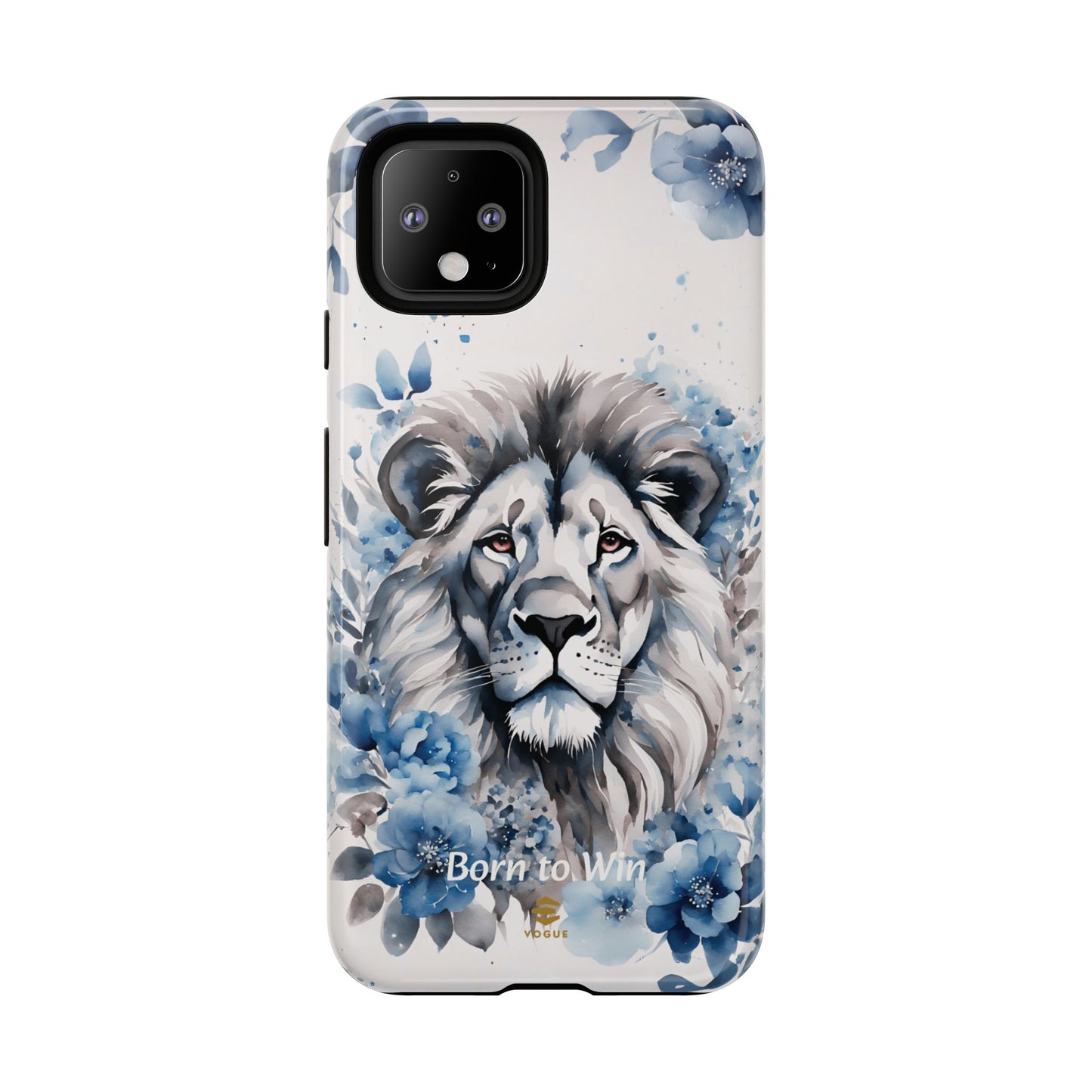 Lion Born to Win Google Pixel Tough Phone Case