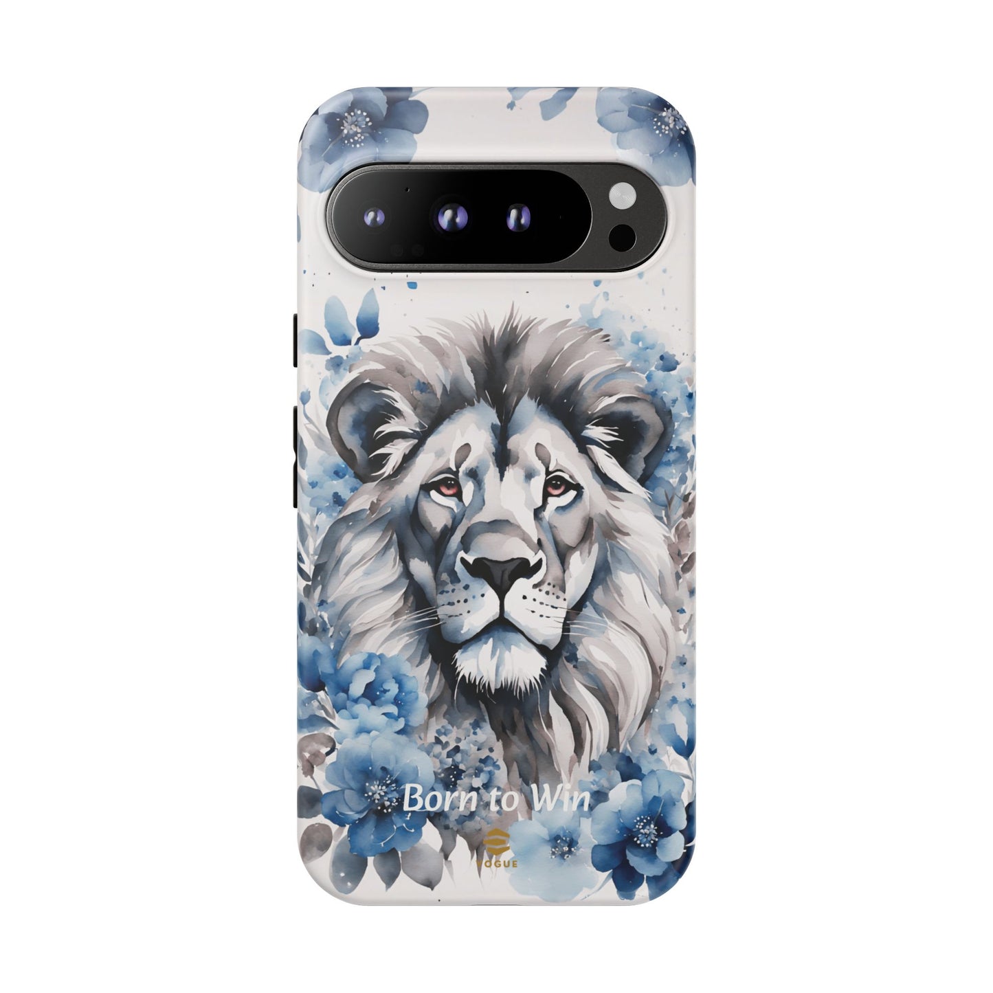 Lion Born to Win Google Pixel Tough Phone Case