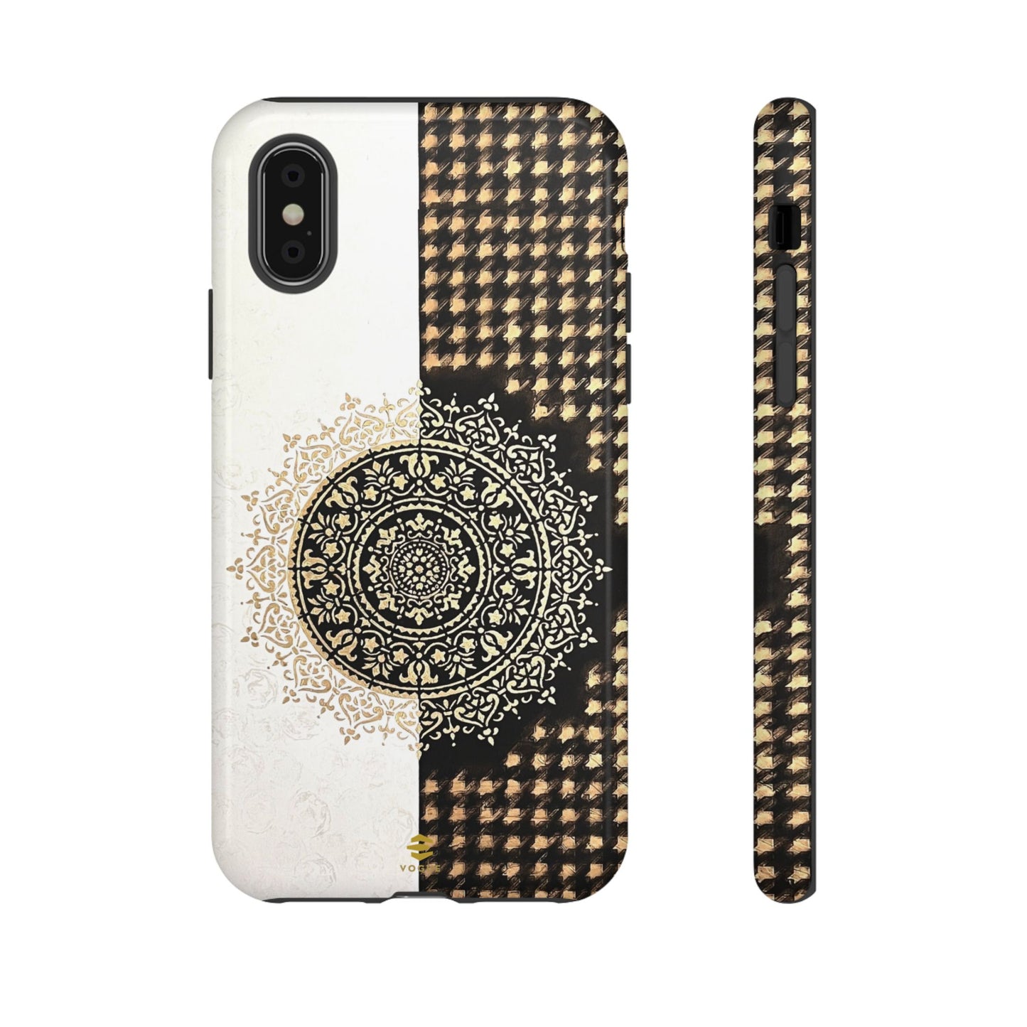 Funda para iPhone con pintura abstracta de mandala