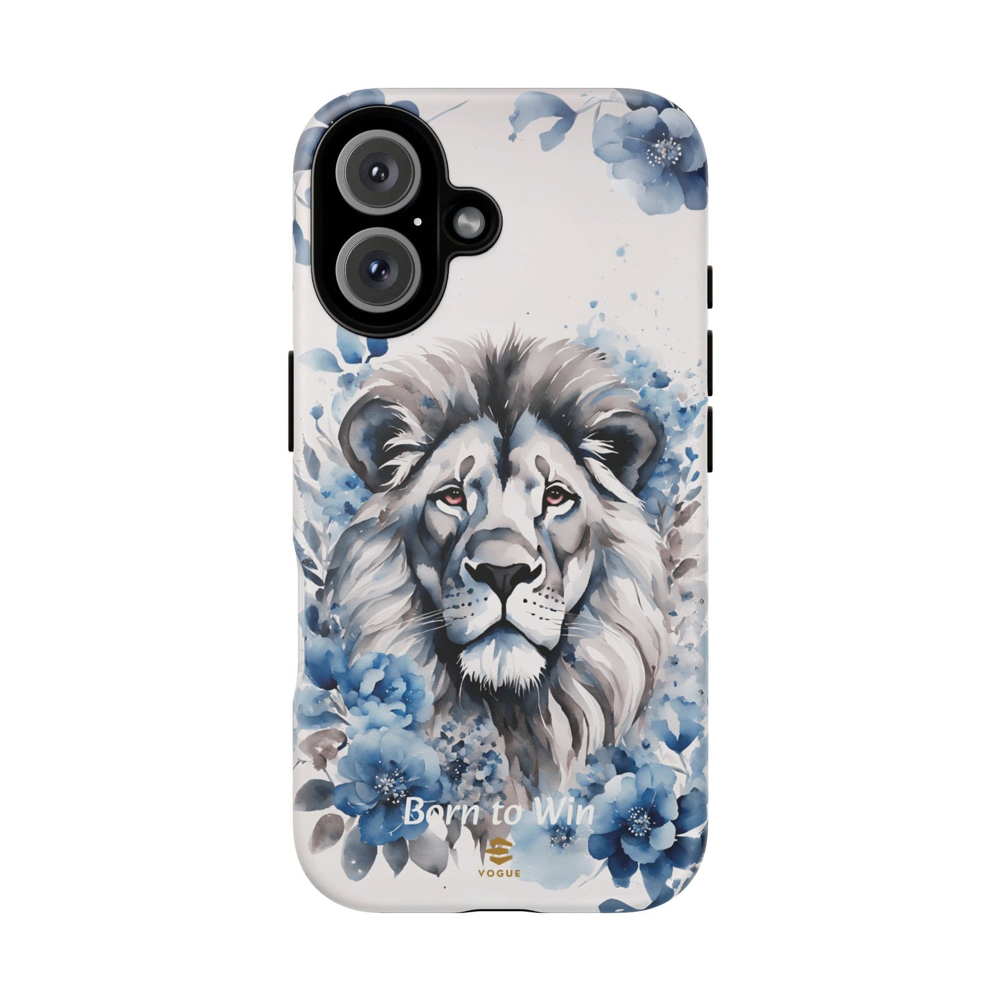 Lion Born to Win iPhone Tough Phone Case