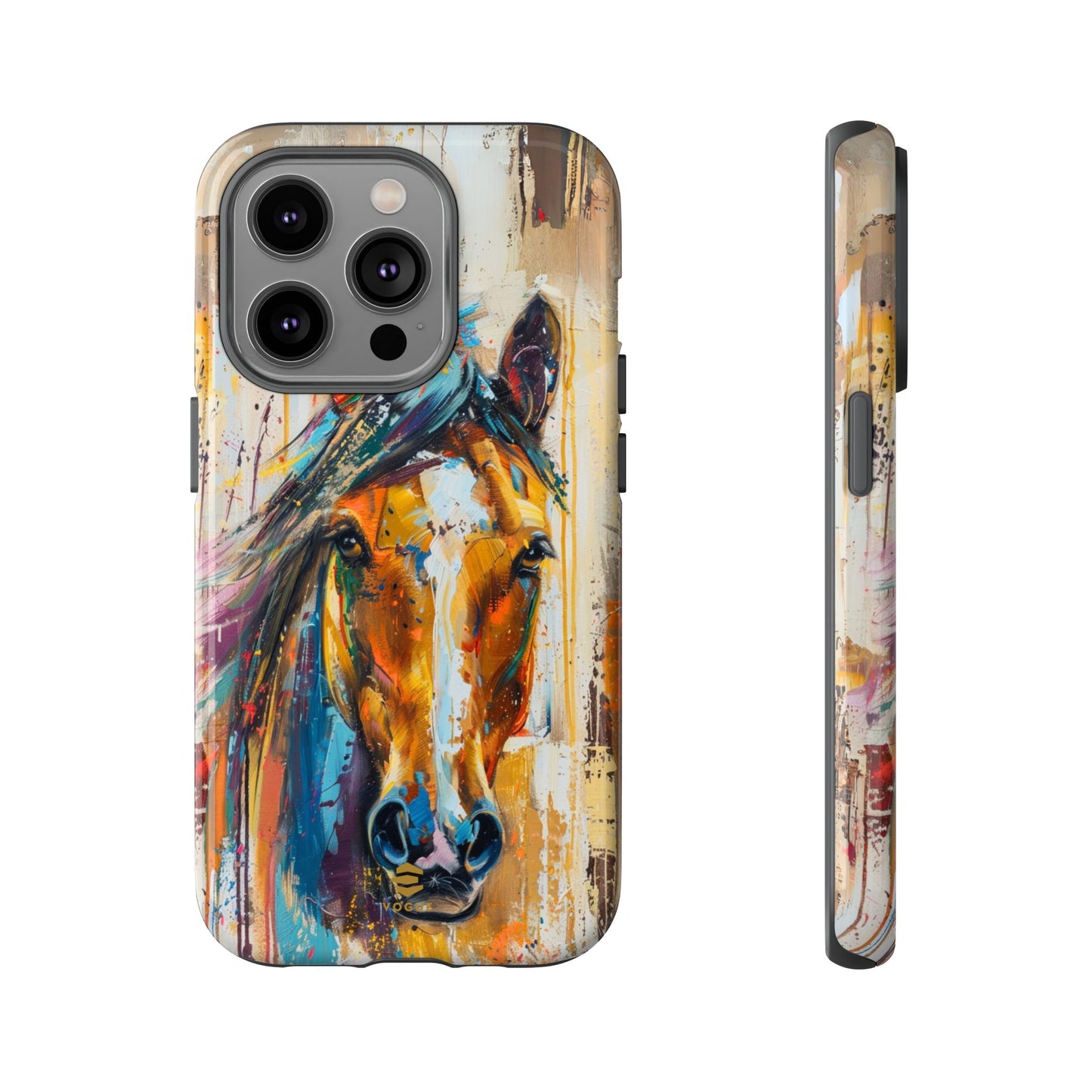 Horse Art iPhone Case - Brown - Though Phone Case