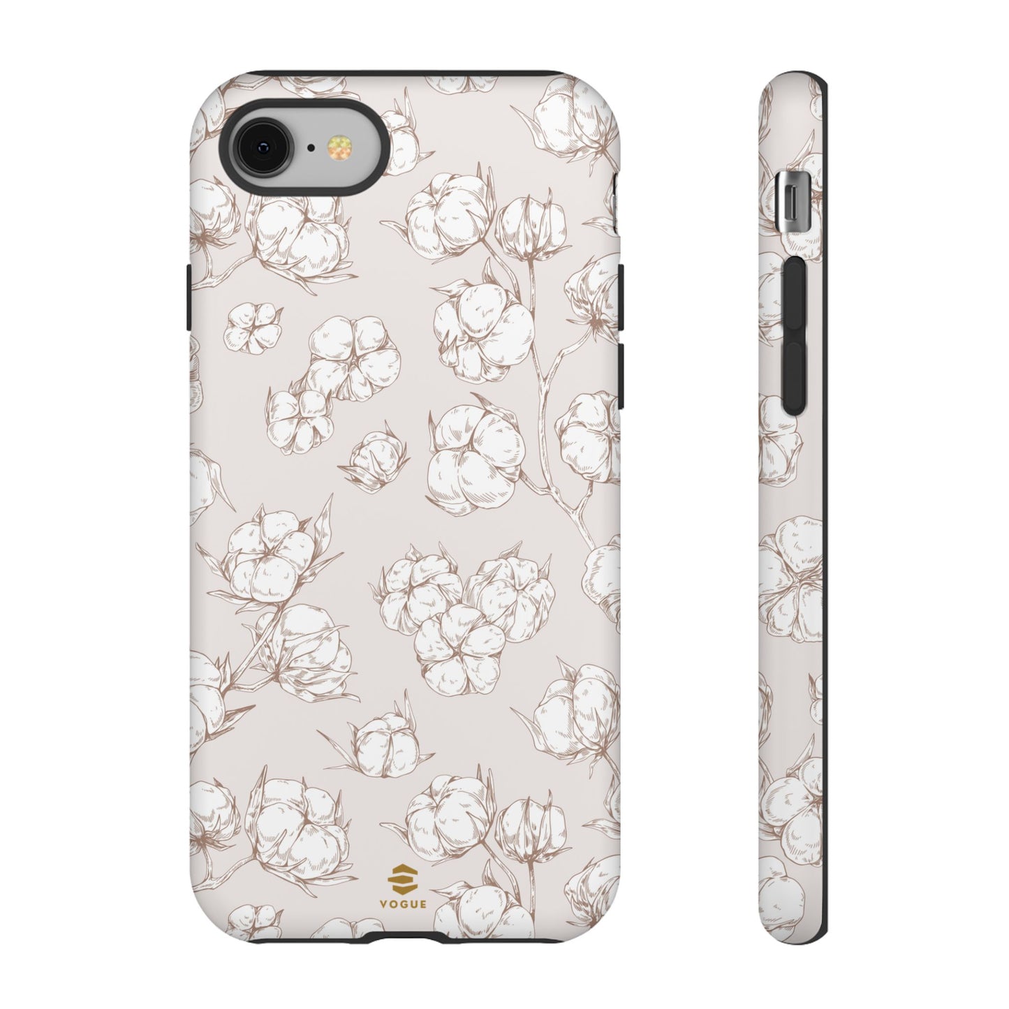 Funda para iPhone con diseño de campo de algodón