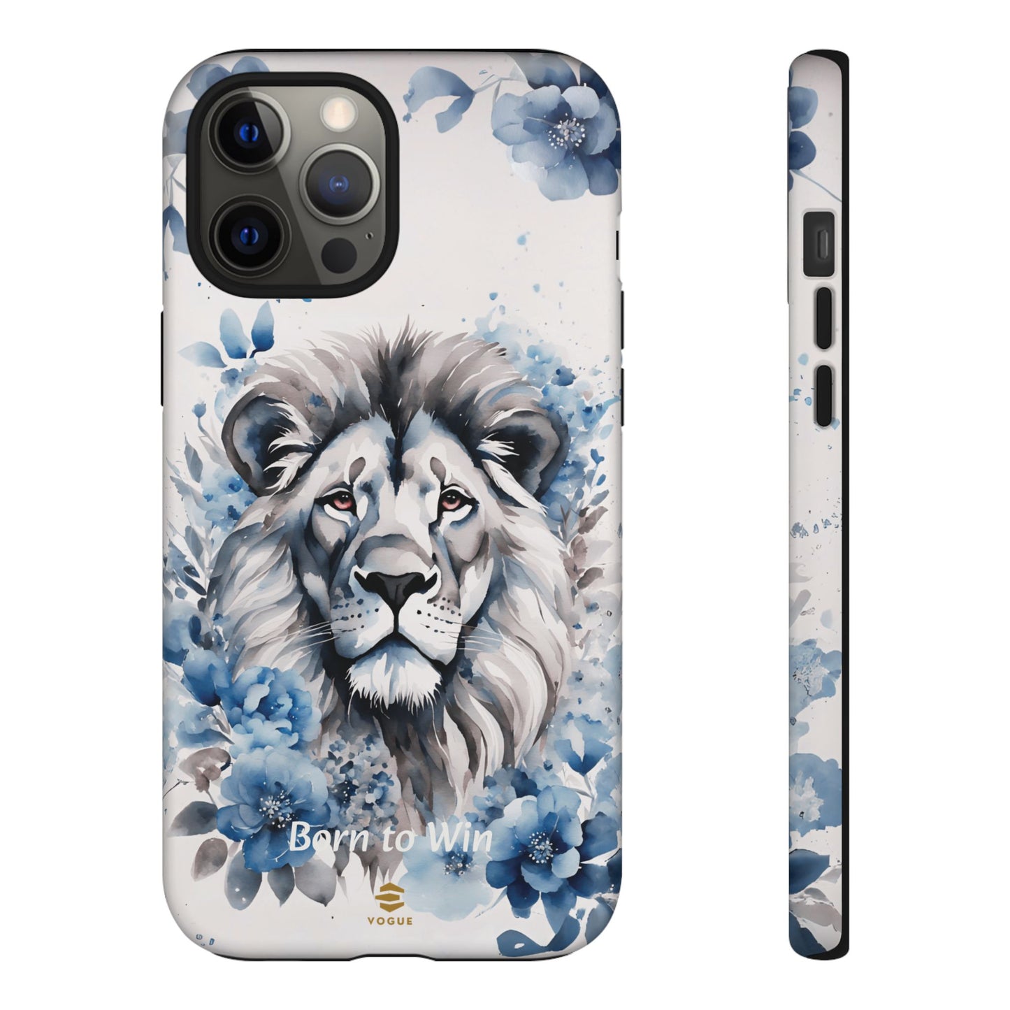 Lion Born to Win iPhone Tough Phone Case