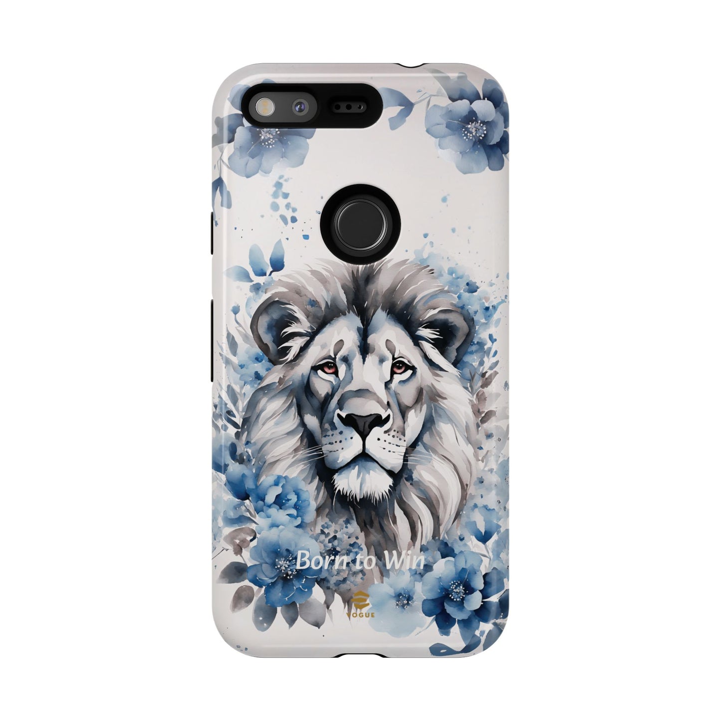 Lion Born to Win Google Pixel Tough Phone Case