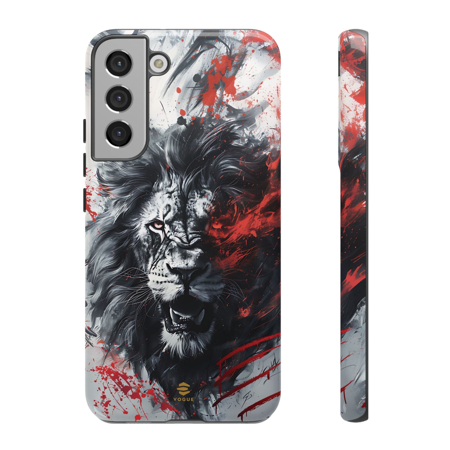 Lion Roaring Art Samsung Tough Case