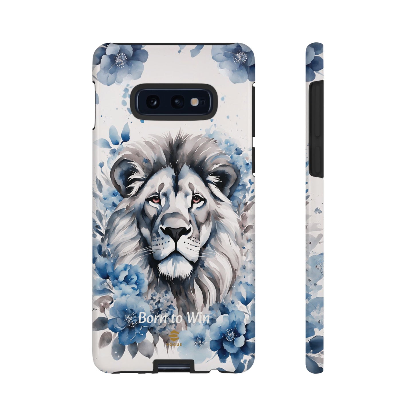 Lion Born to Win Samsung Galaxy Tough Phone Case