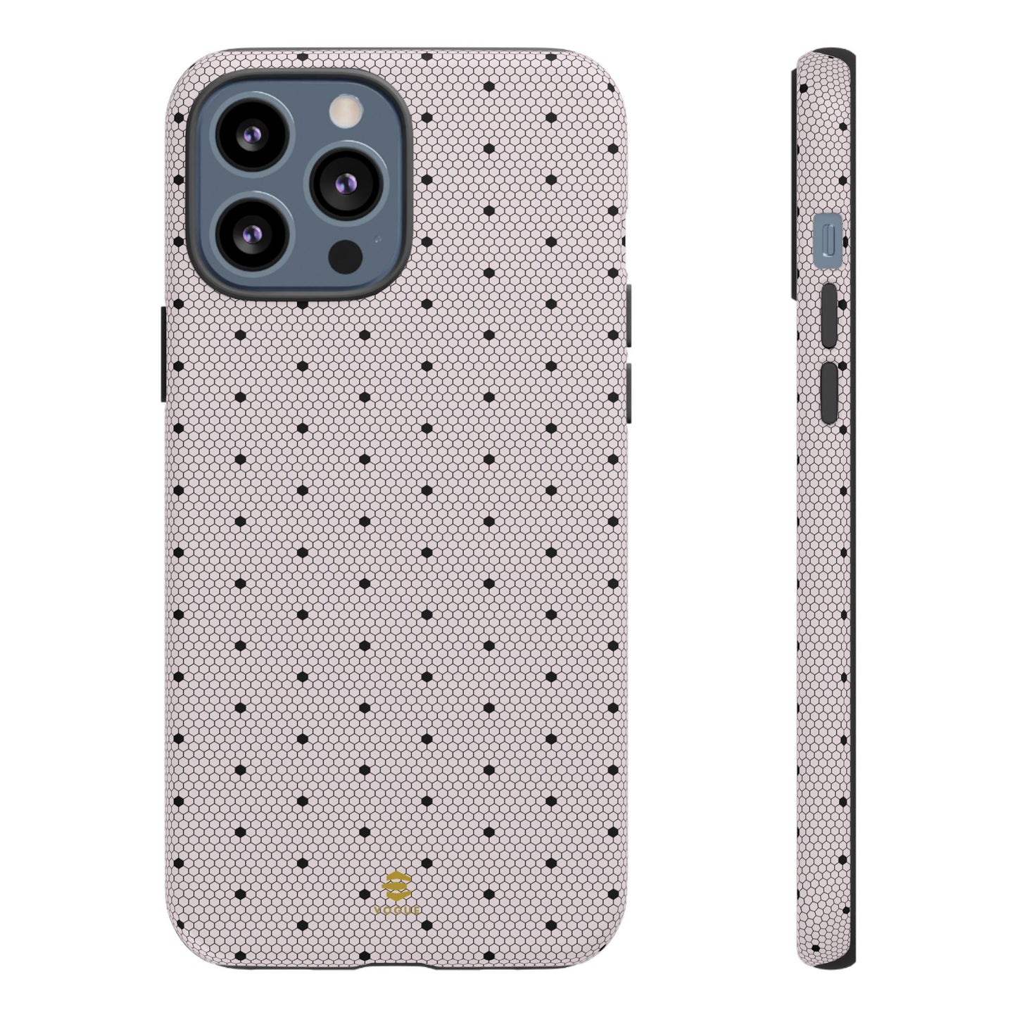 Blush Lace Allure iPhone Tough Case