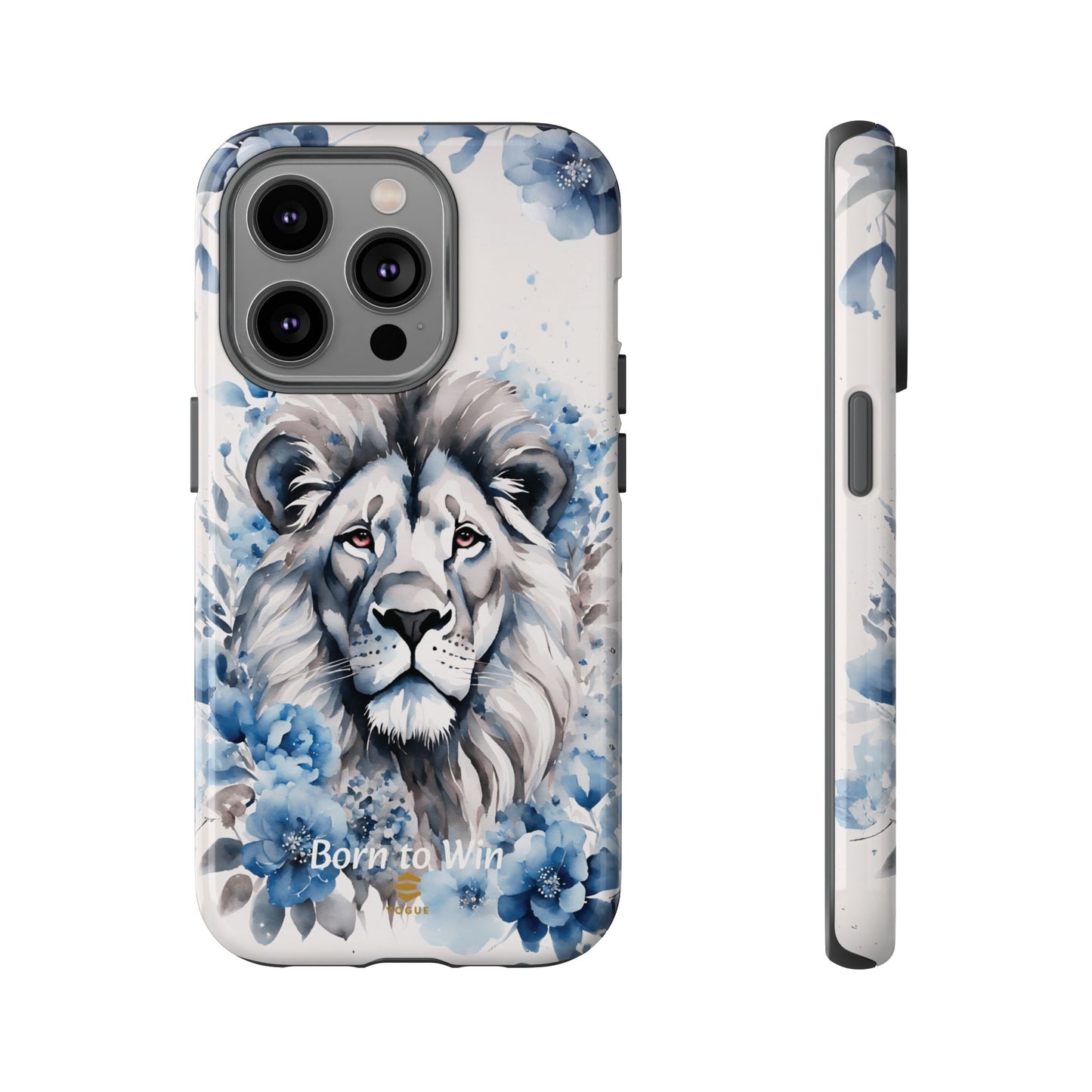 Lion Born to Win iPhone Tough Phone Case