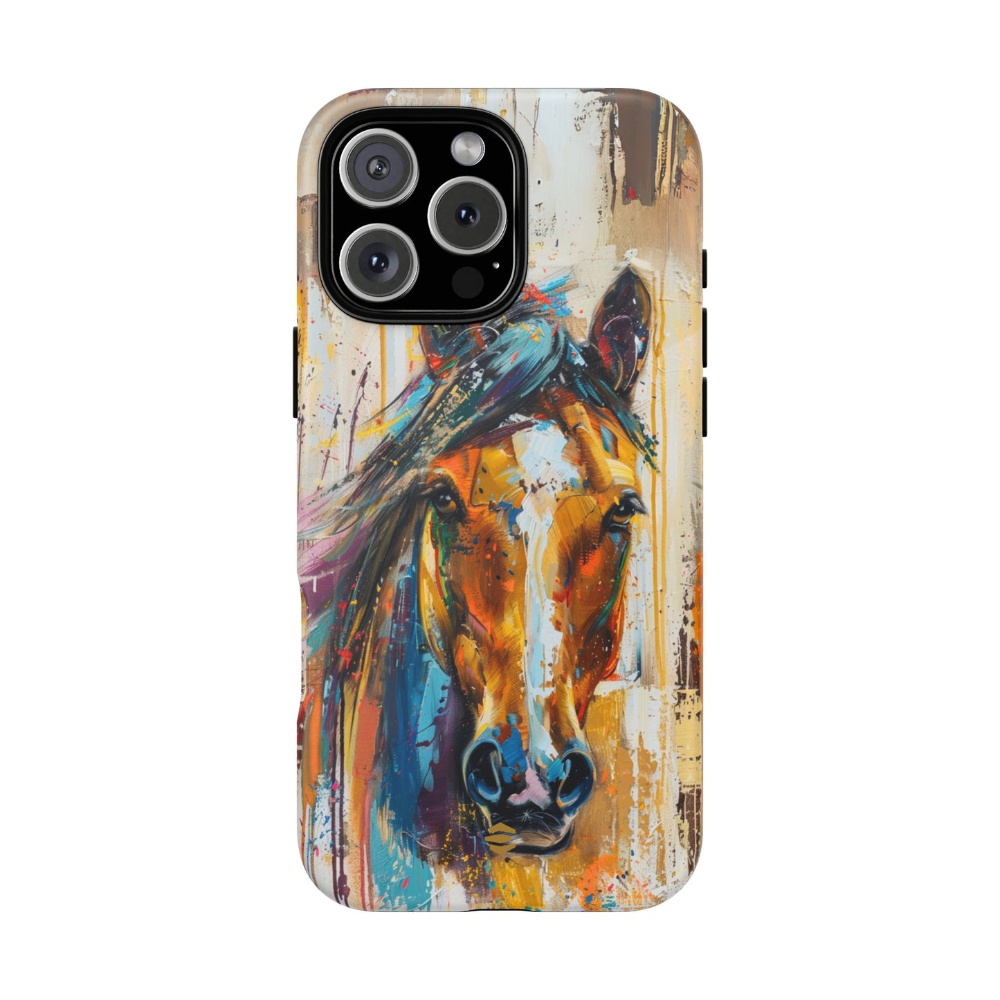 Horse Art iPhone Case - Brown - Though Phone Case
