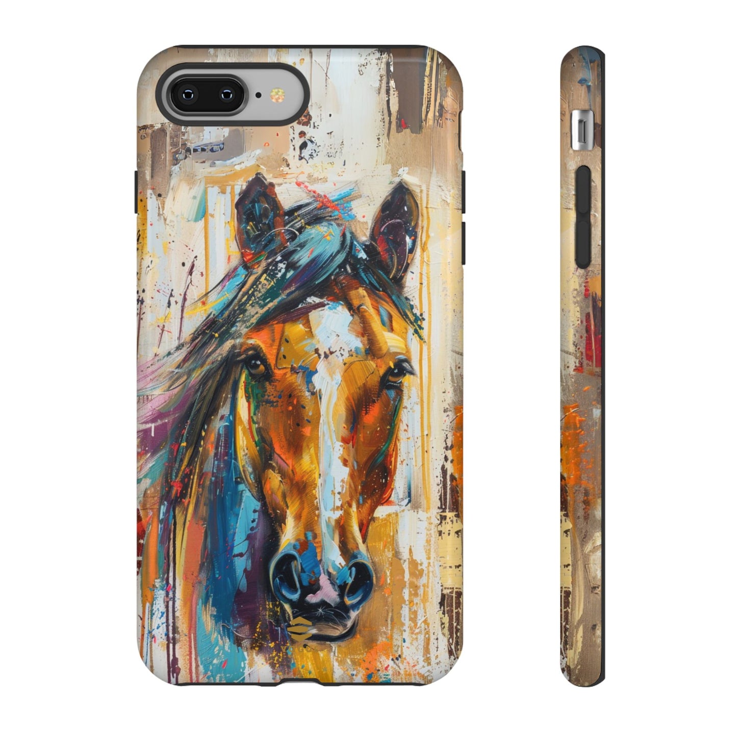 Horse Art iPhone Case - Brown - Though Phone Case