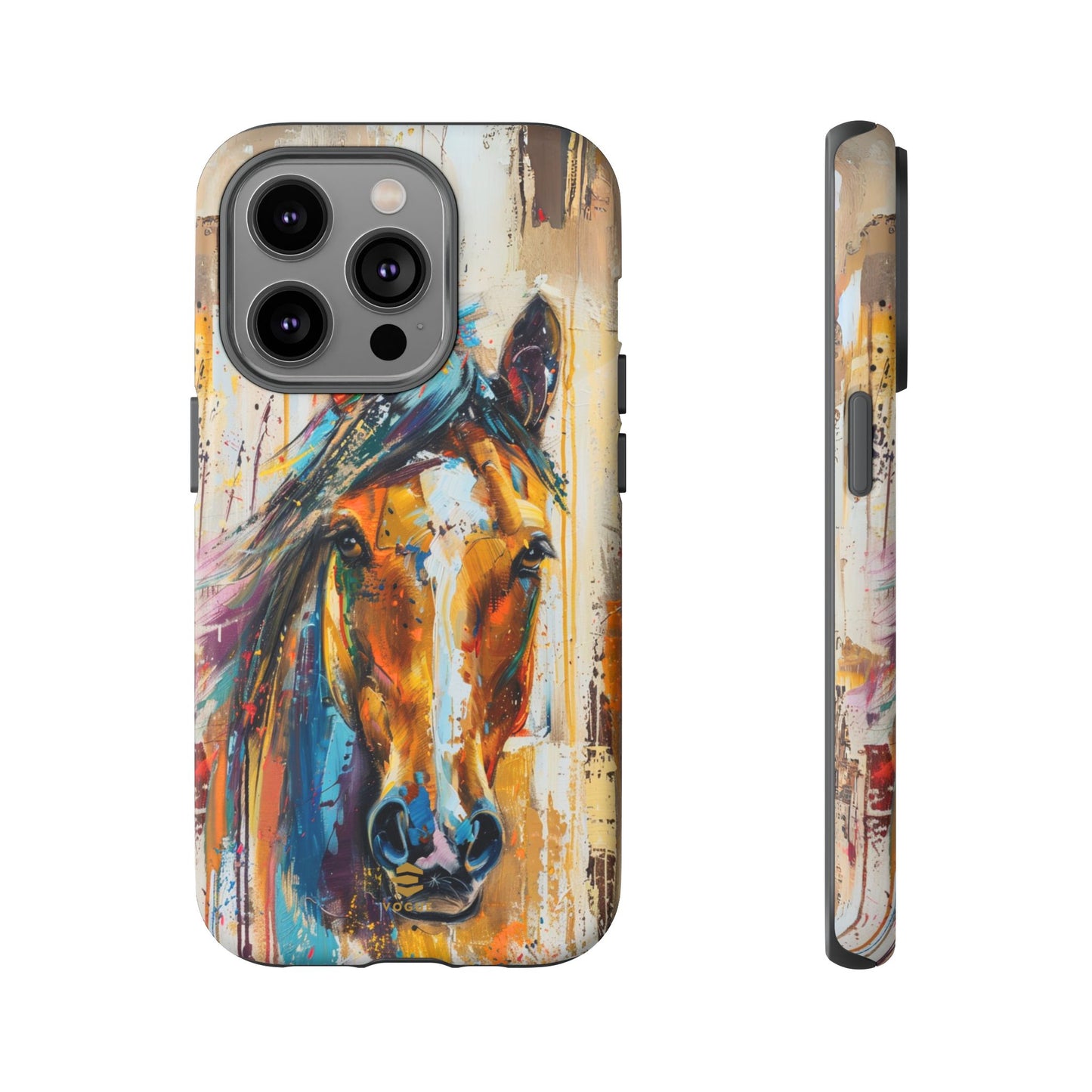Horse Art iPhone Case - Brown - Though Phone Case