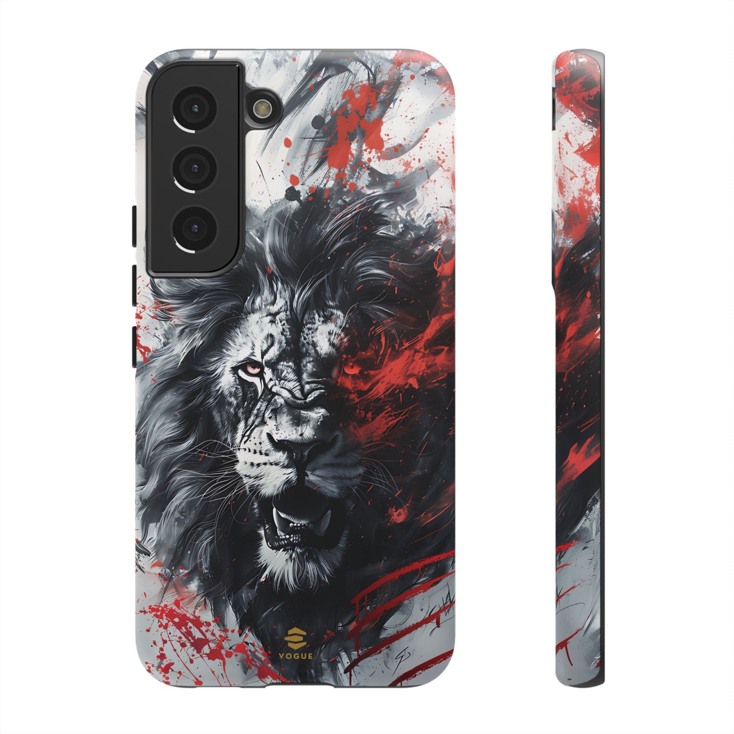 Lion Roaring Art Samsung Tough Case