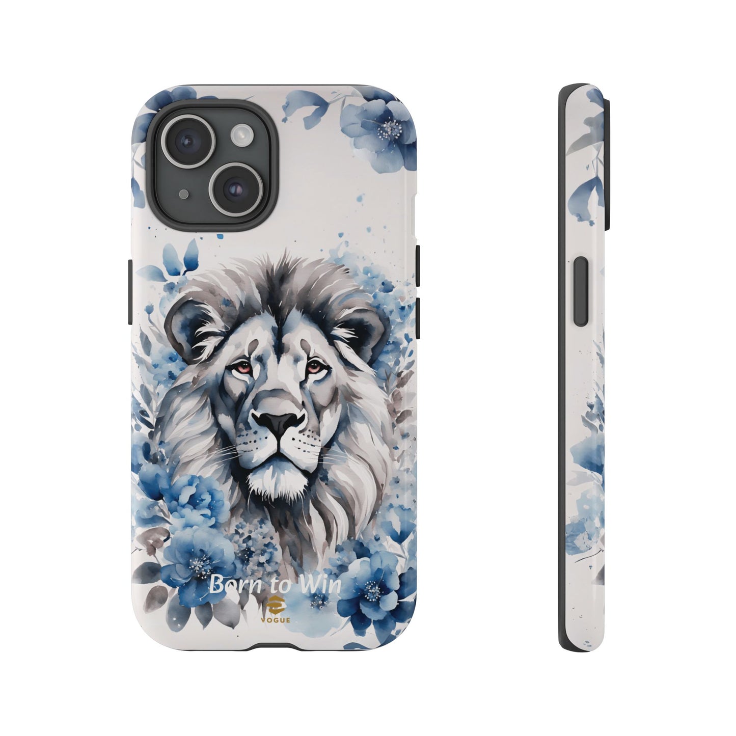 Lion Born to Win iPhone Tough Phone Case