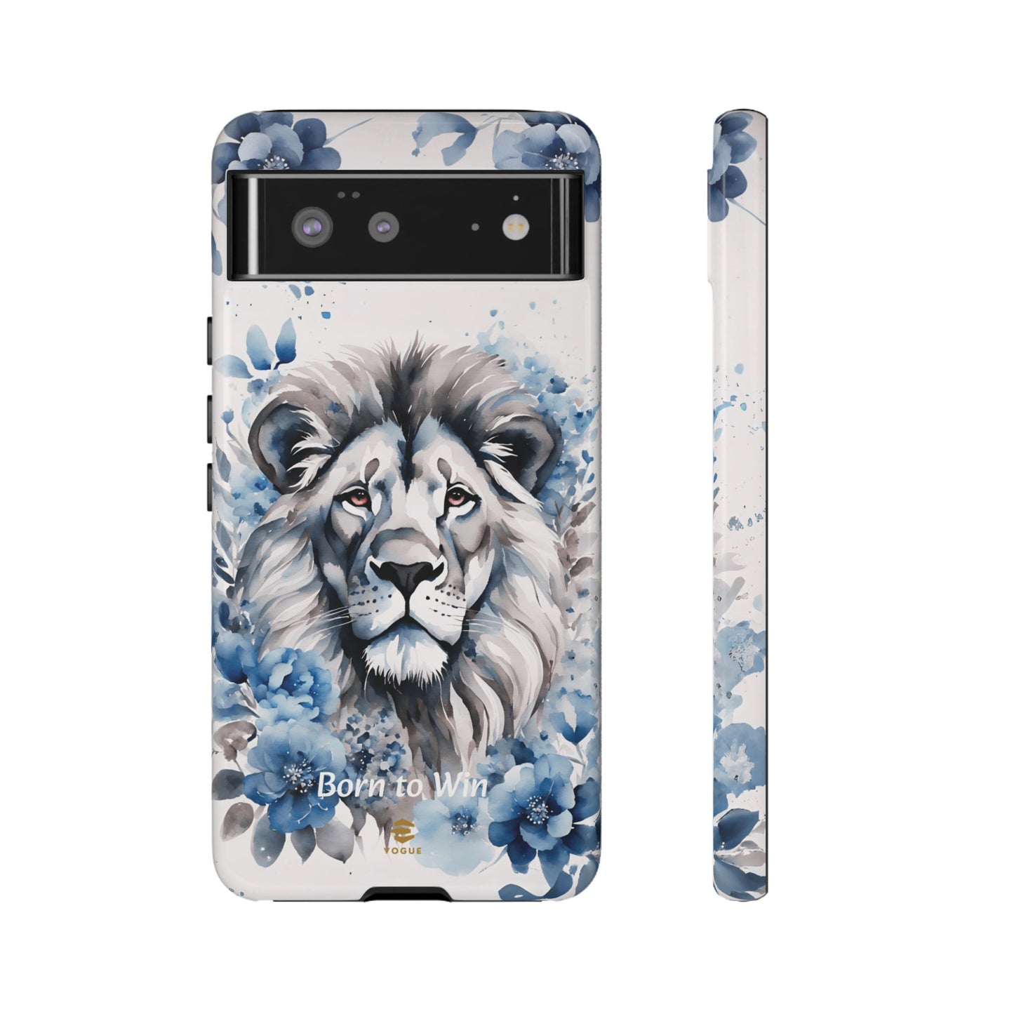 Lion Born to Win Google Pixel Tough Phone Case