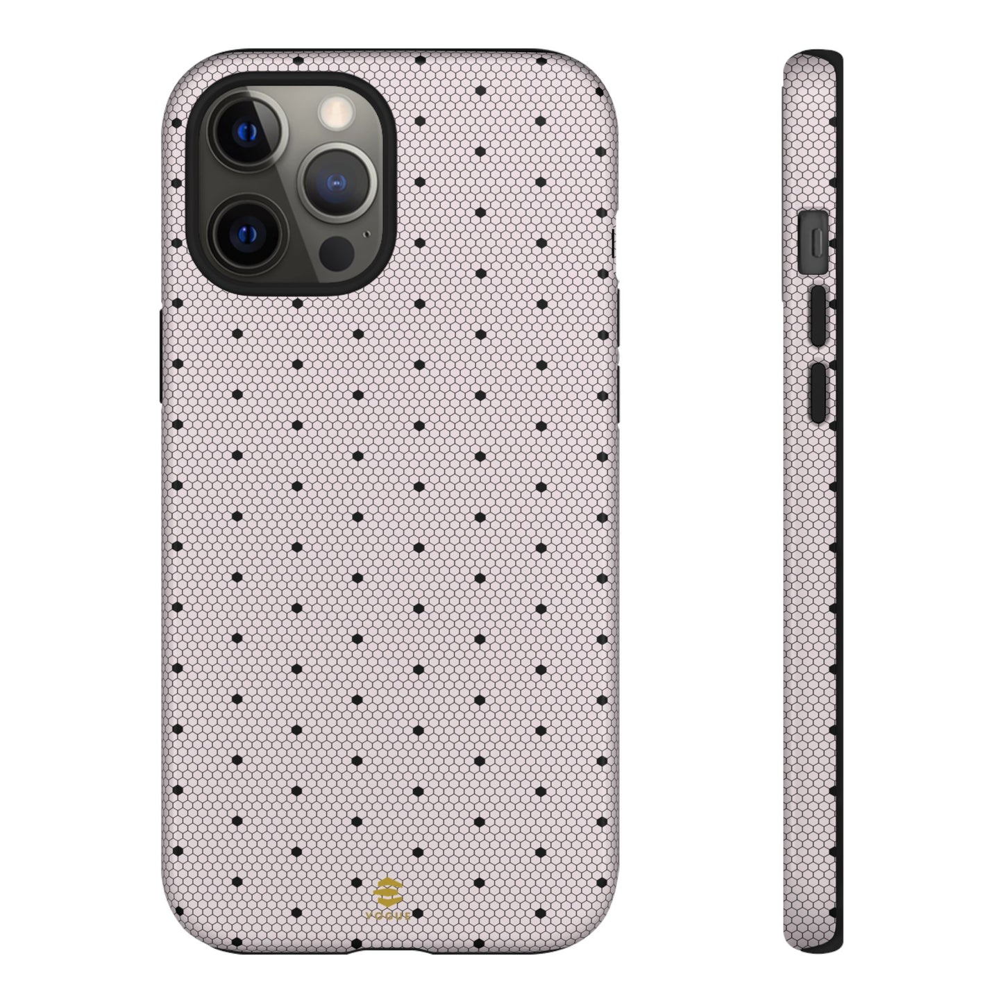 Blush Lace Allure iPhone Tough Case