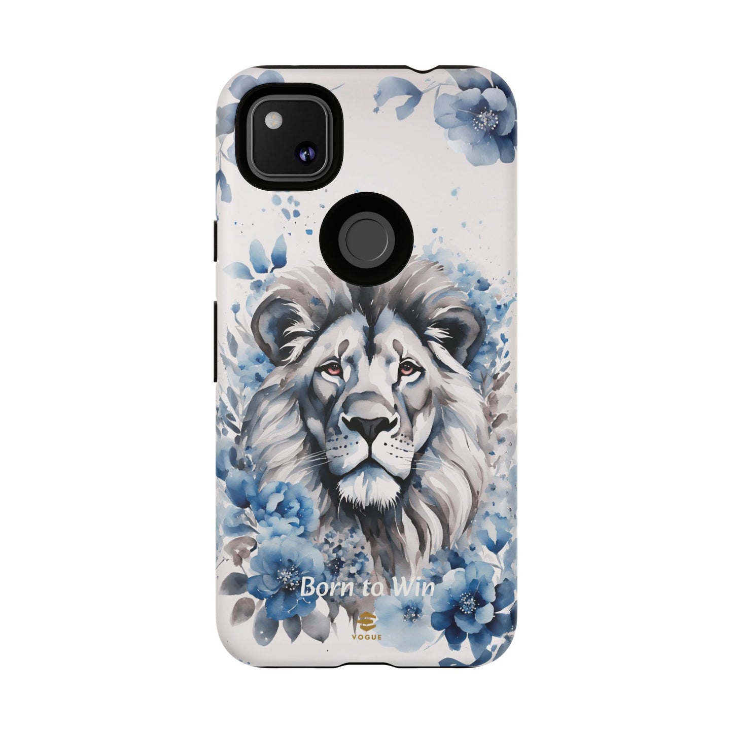 Lion Born to Win Google Pixel Tough Phone Case