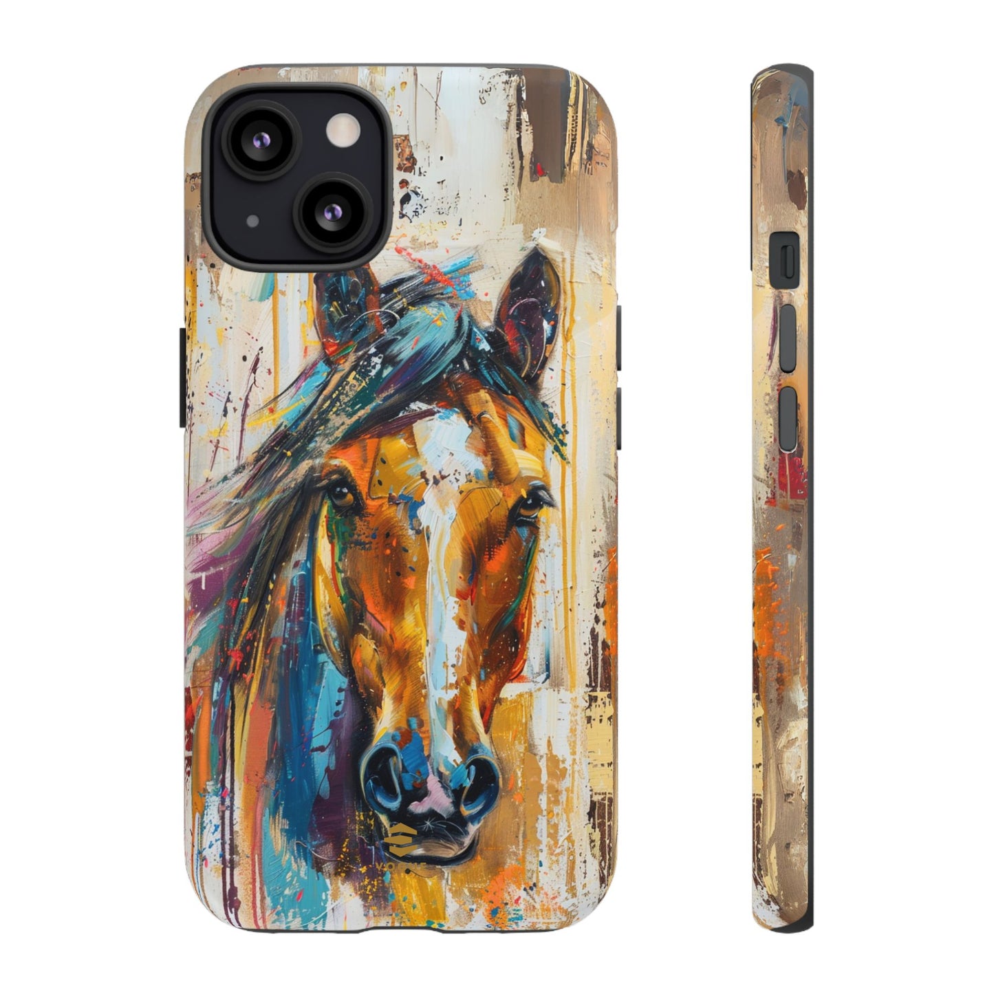 Horse Art iPhone Case - Brown - Though Phone Case