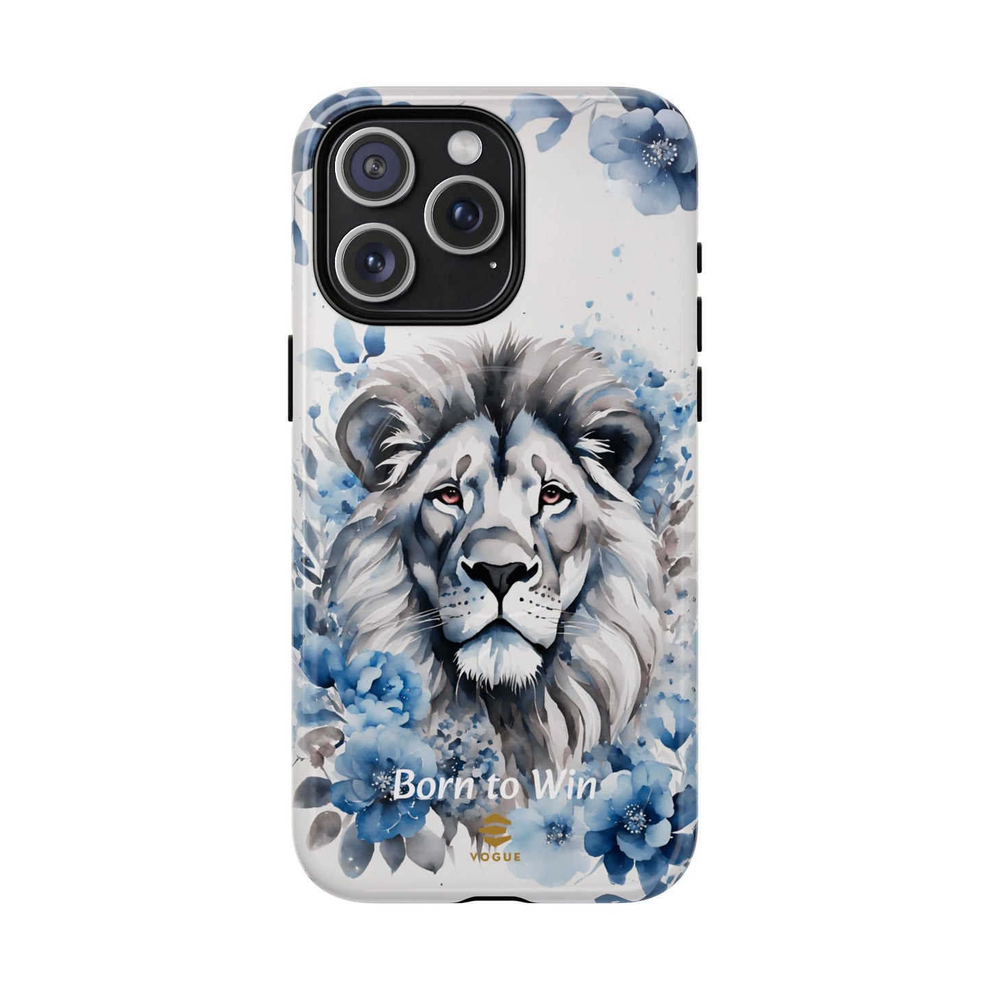 Lion Born to Win MagSafe Phone Case