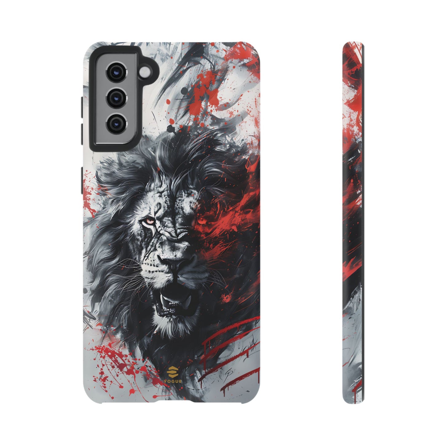 Lion Roaring Art Samsung Tough Case