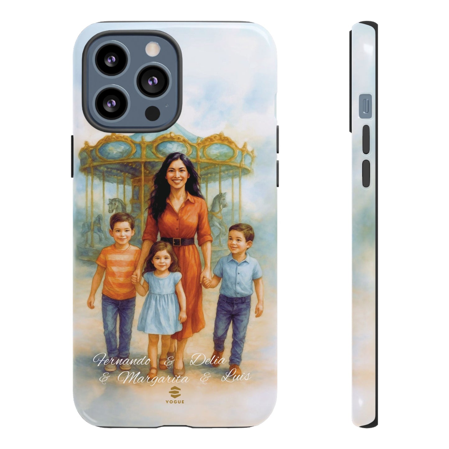 Custom Fun Family Day Phone Case for iPhone