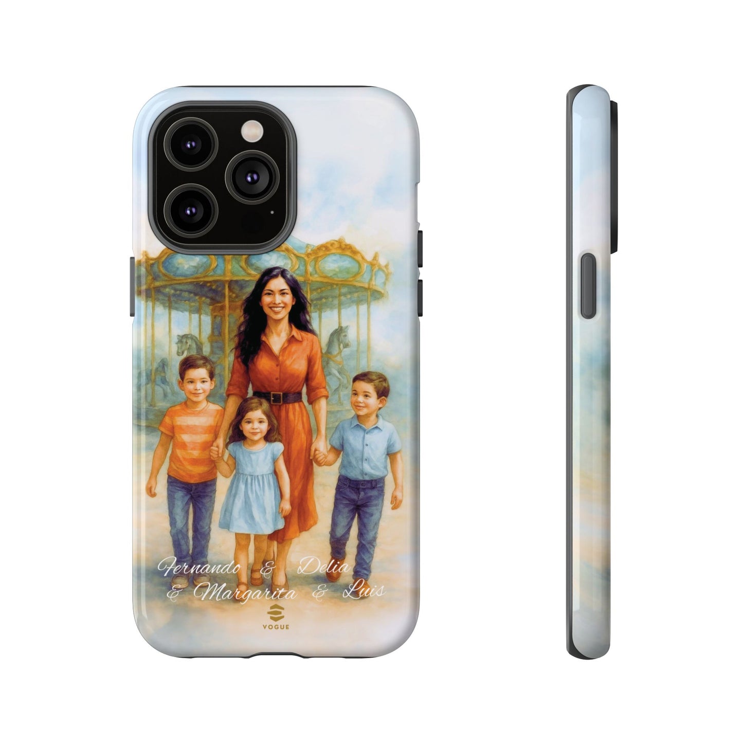 Custom Fun Family Day Phone Case for iPhone