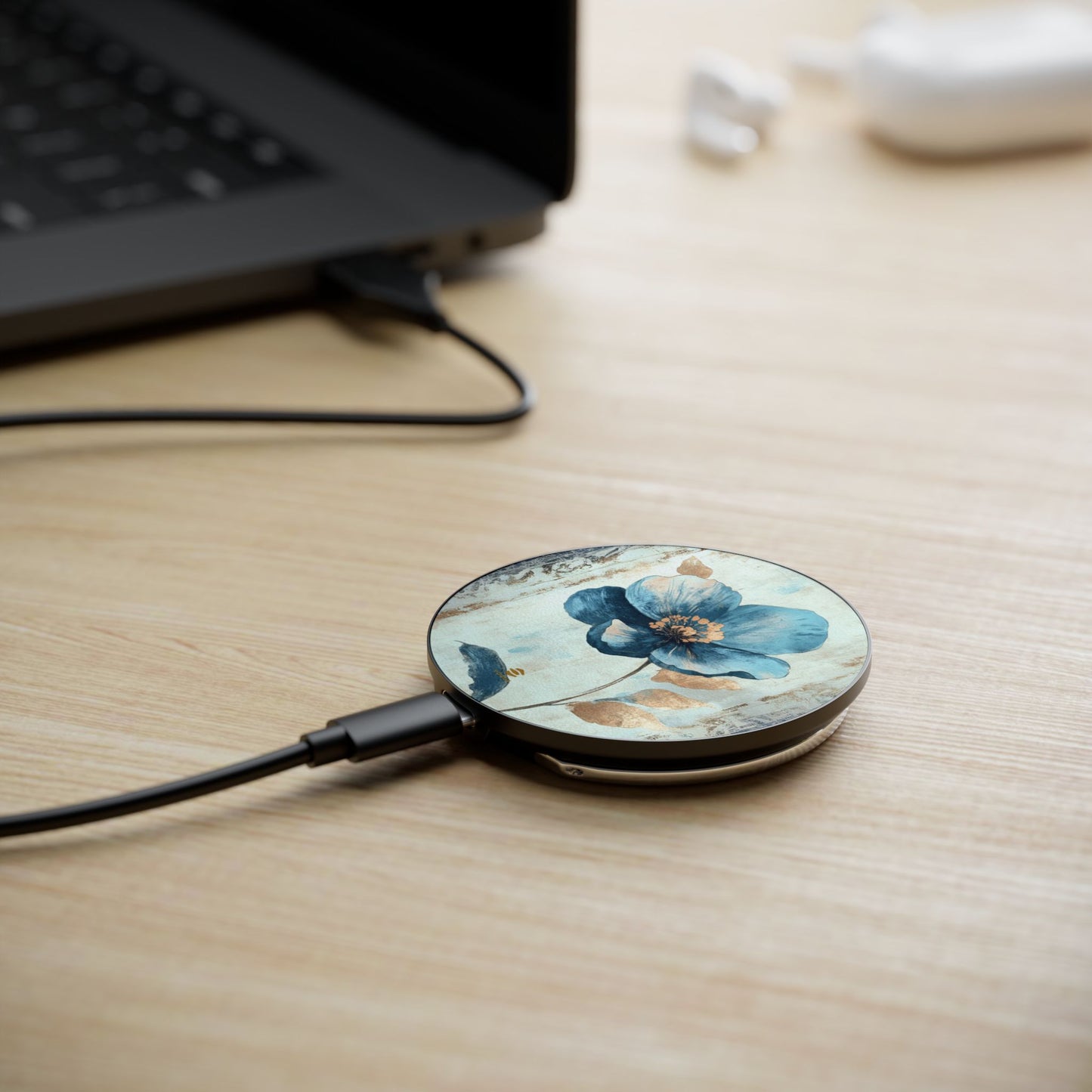 Vintage Flower Induction Charger