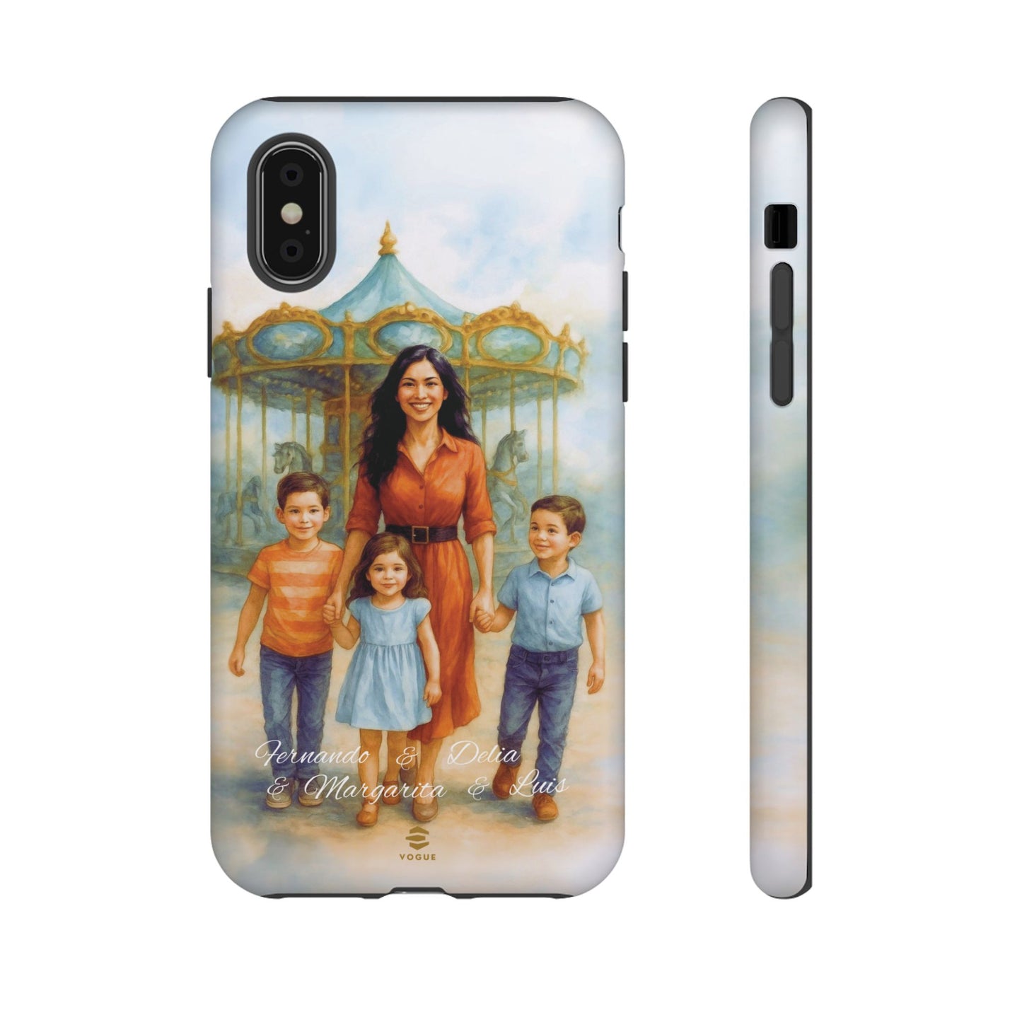 Custom Fun Family Day Phone Case for iPhone