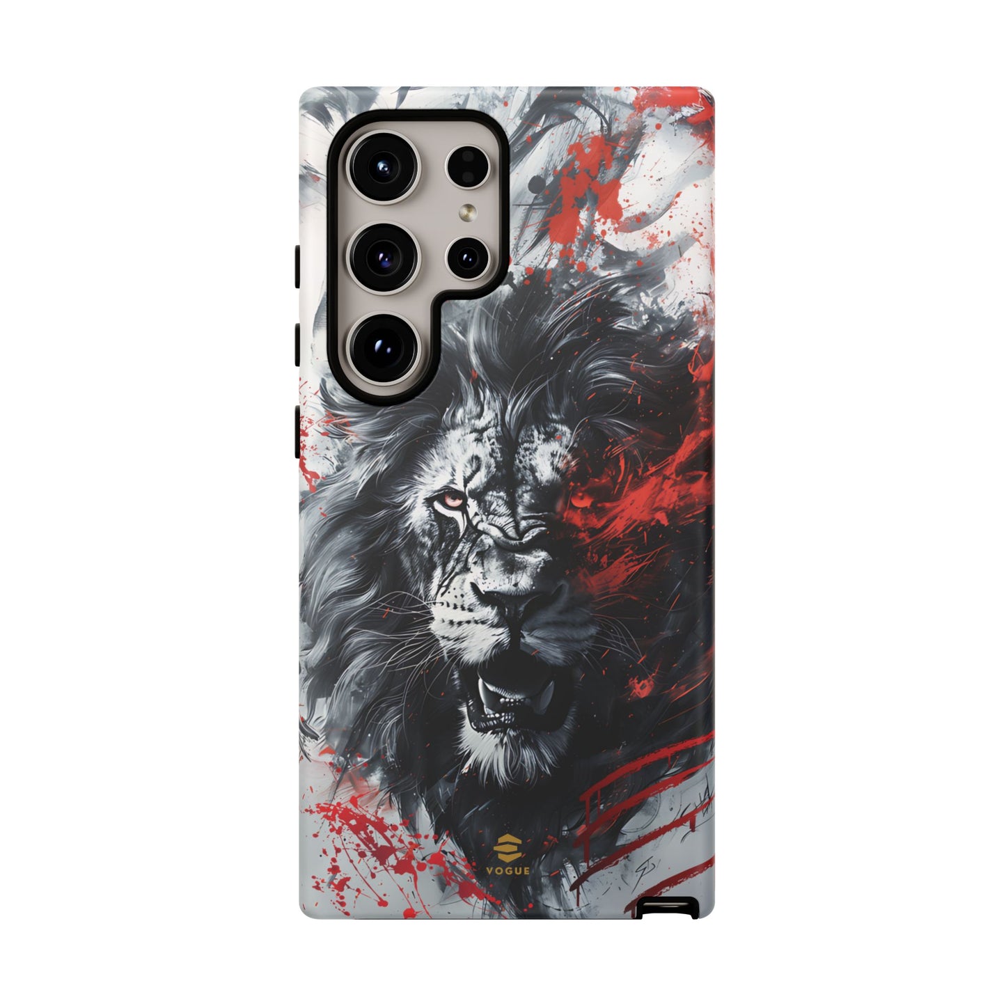 Lion Roaring Art Samsung Tough Case